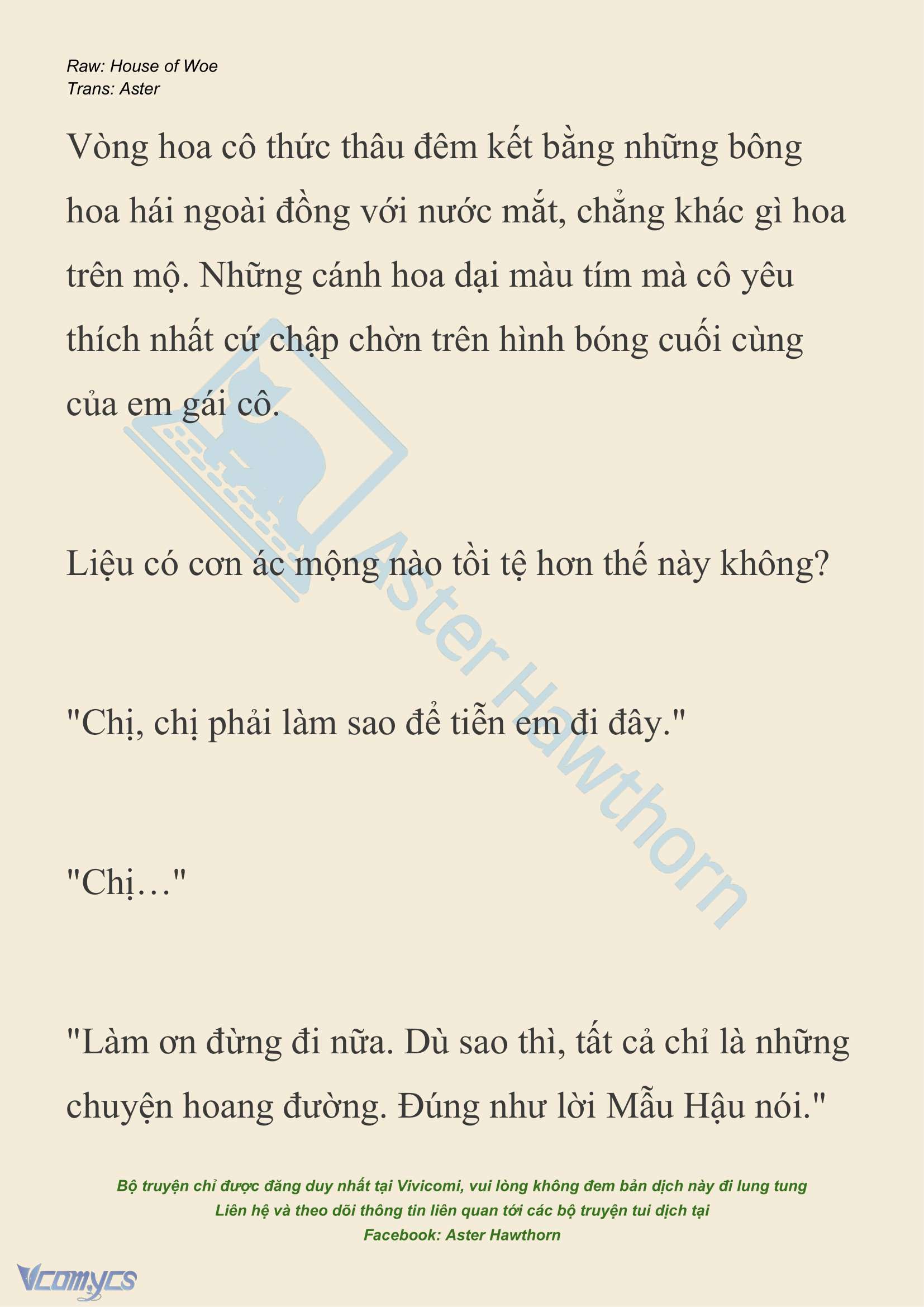 [NOVEL] Dành Cho Các Nữ Thần: Dành cho Psyche Chap 15 - Trang 2