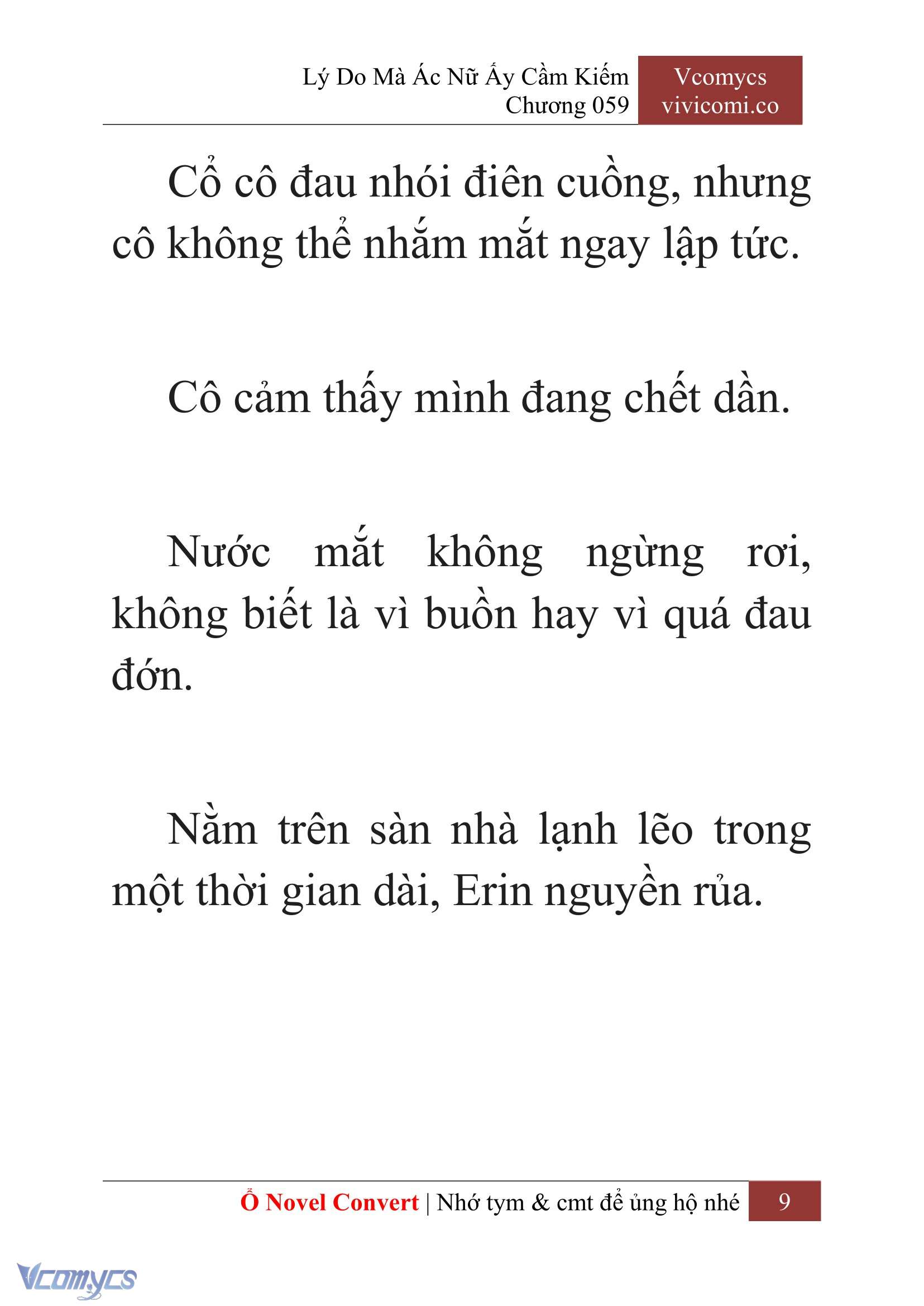 [Novel] Lý Do Mà Ác Nữ Ấy Cầm Kiếm Chap 59 - Trang 2