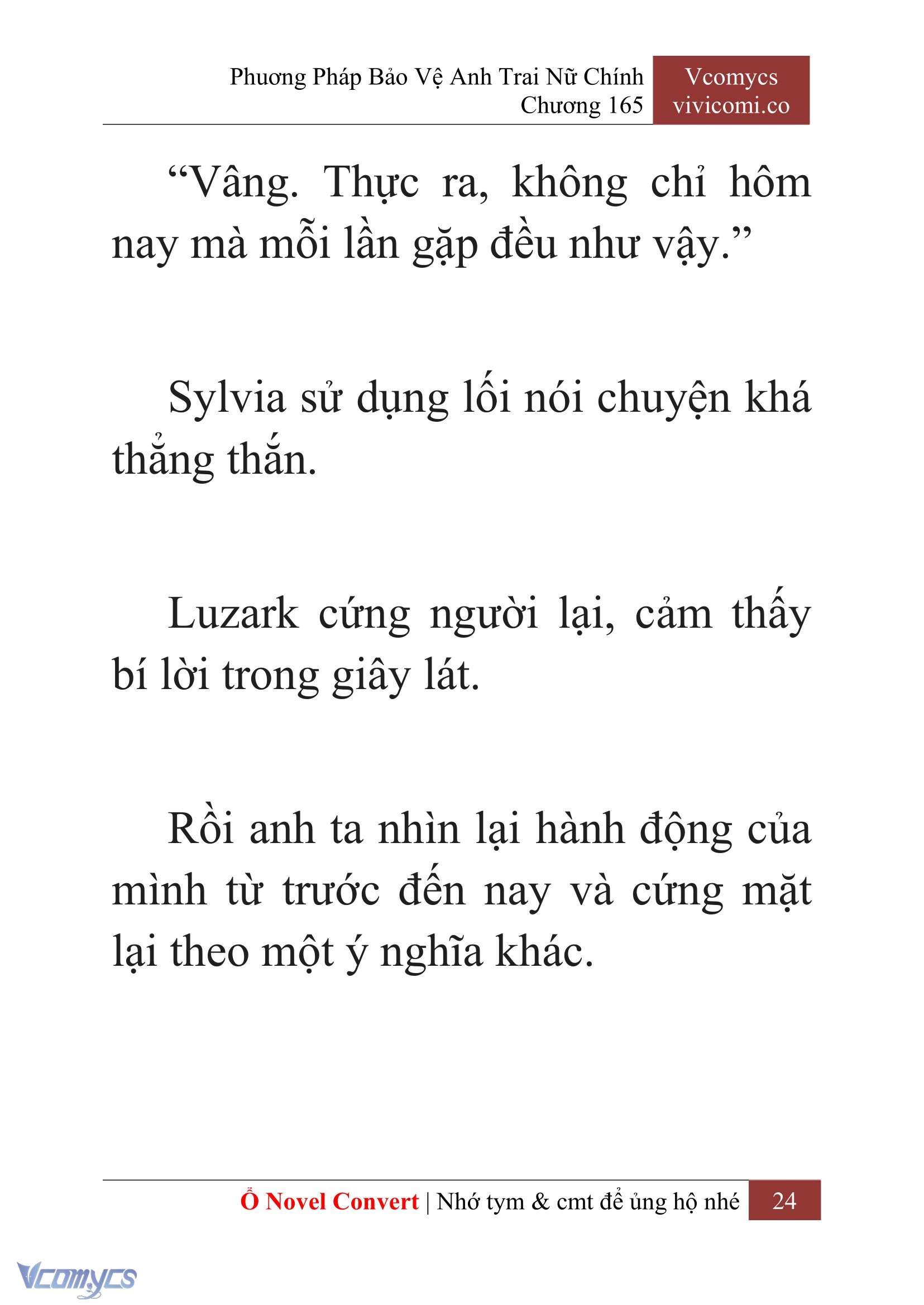 [Novel] Phương Pháp Bảo Vệ Anh Trai Nữ Chính Chap 165 - Trang 2