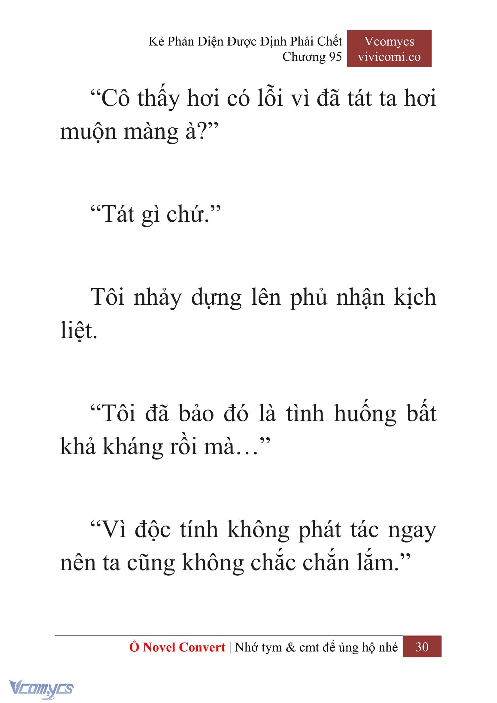 [Novel] Kẻ Phản Diện Được Định Phải Chết Chap 95 - Next Chap 96