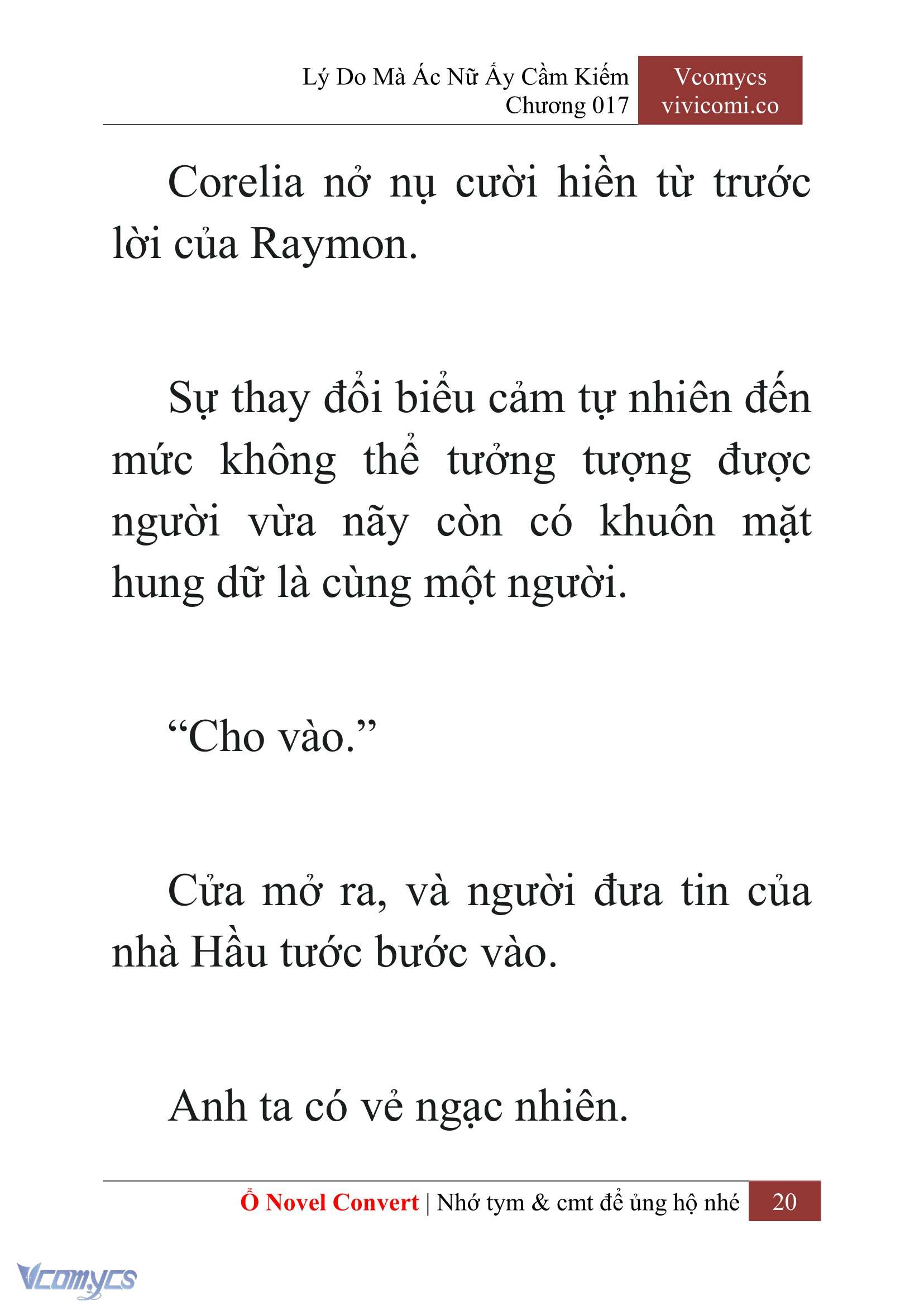 [Novel] Lý Do Mà Ác Nữ Ấy Cầm Kiếm Chap 17 - Trang 2