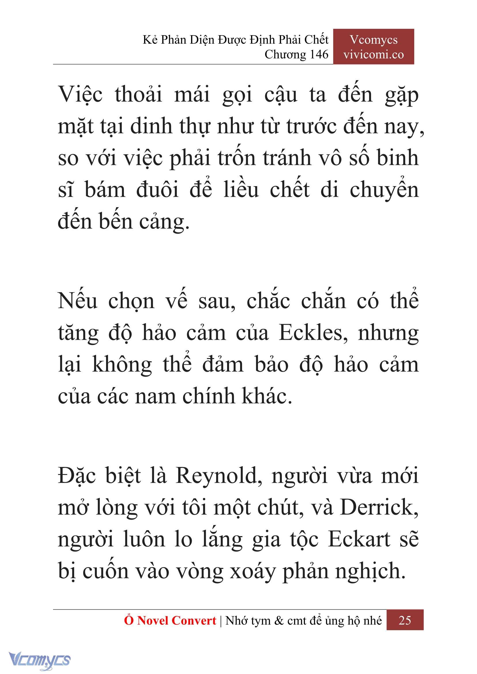 [Novel] Kẻ Phản Diện Được Định Phải Chết Chap 146 - Trang 2