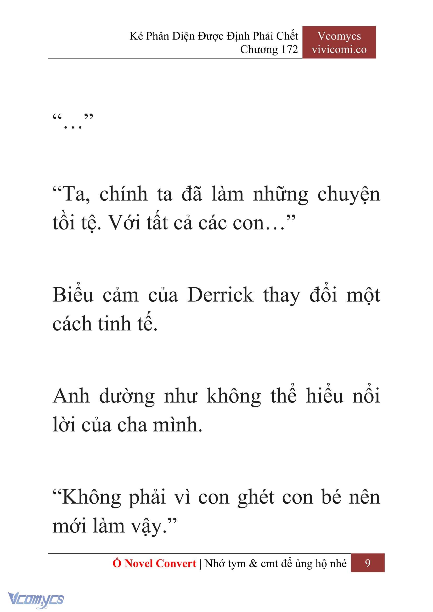 [Novel] Kẻ Phản Diện Được Định Phải Chết Chap 172 - Trang 2