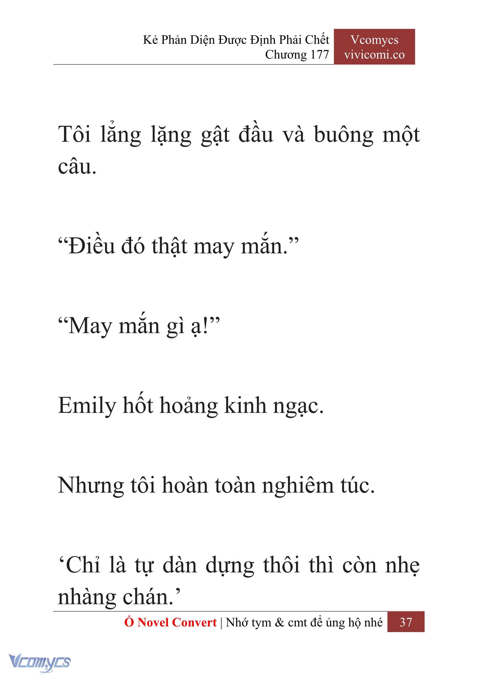[Novel] Kẻ Phản Diện Được Định Phải Chết Chap 177 - Trang 2