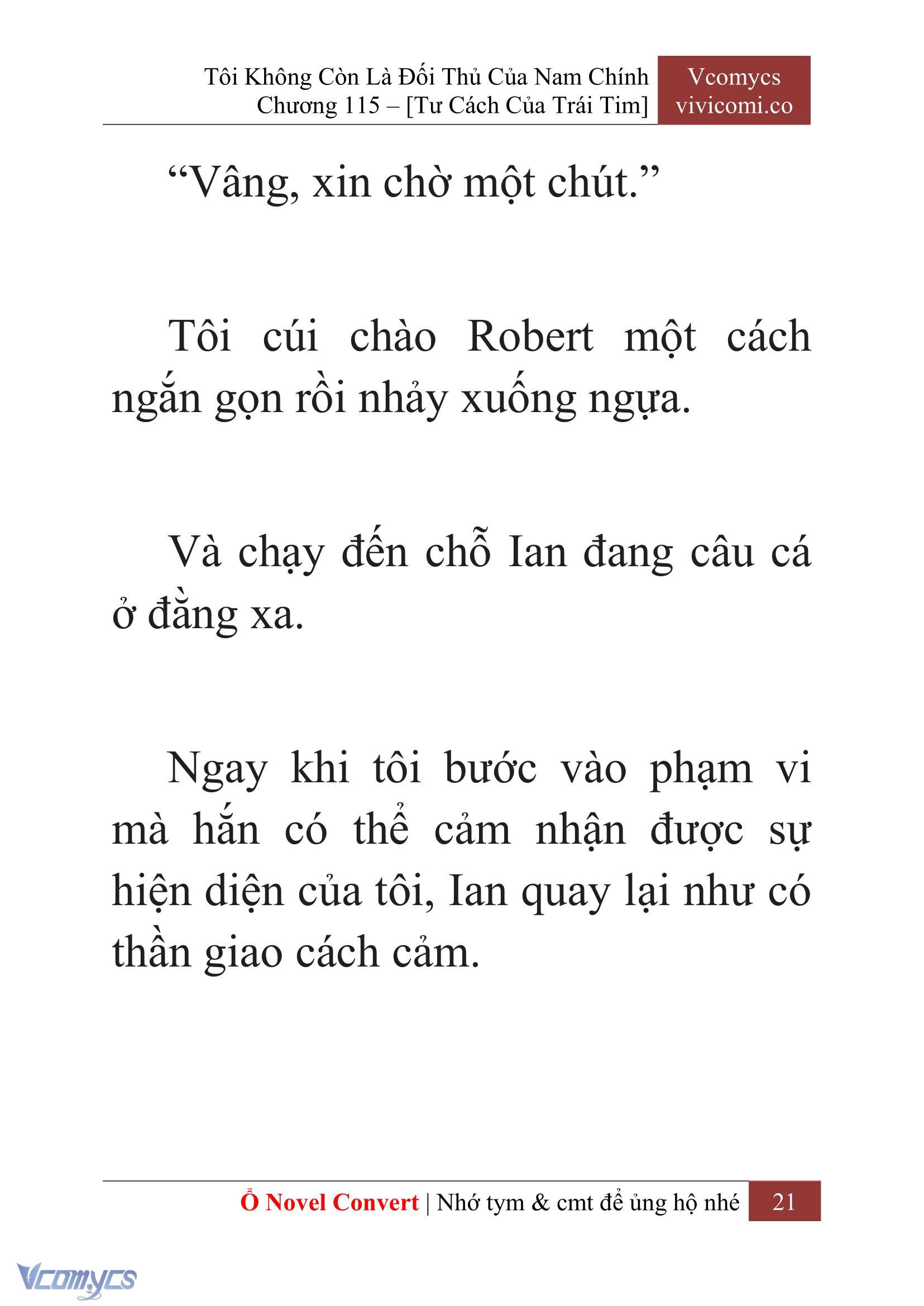 [Novel] Tôi Không Còn Là Đối Thủ Của Nam Chính Chap 115 - Trang 2
