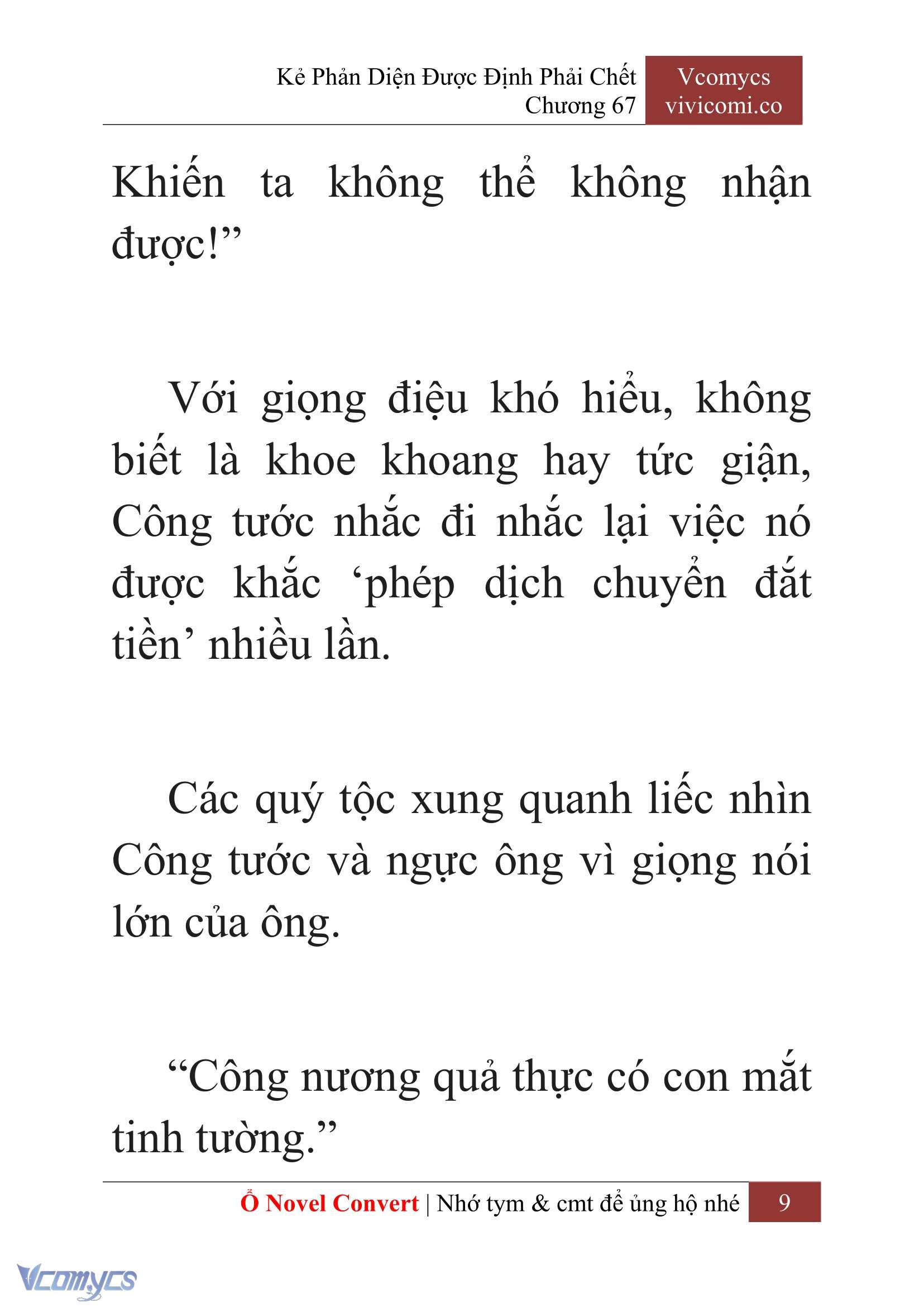 [Novel] Kẻ Phản Diện Được Định Phải Chết Chap 67 - Next Chap 68