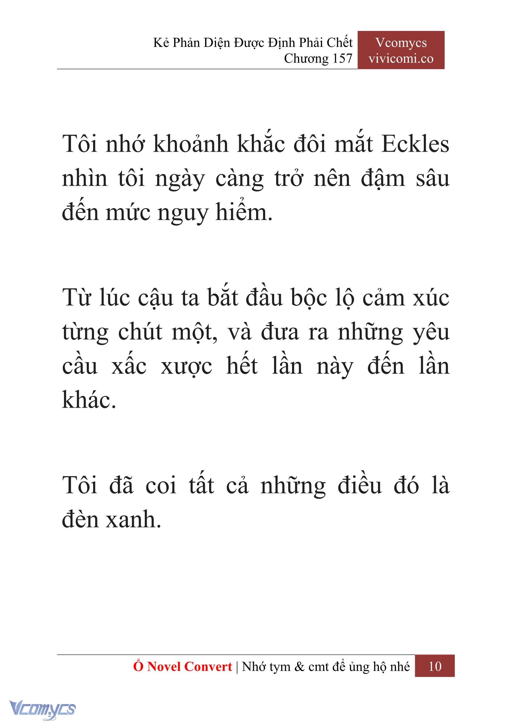 [Novel] Kẻ Phản Diện Được Định Phải Chết Chap 157 - Trang 2