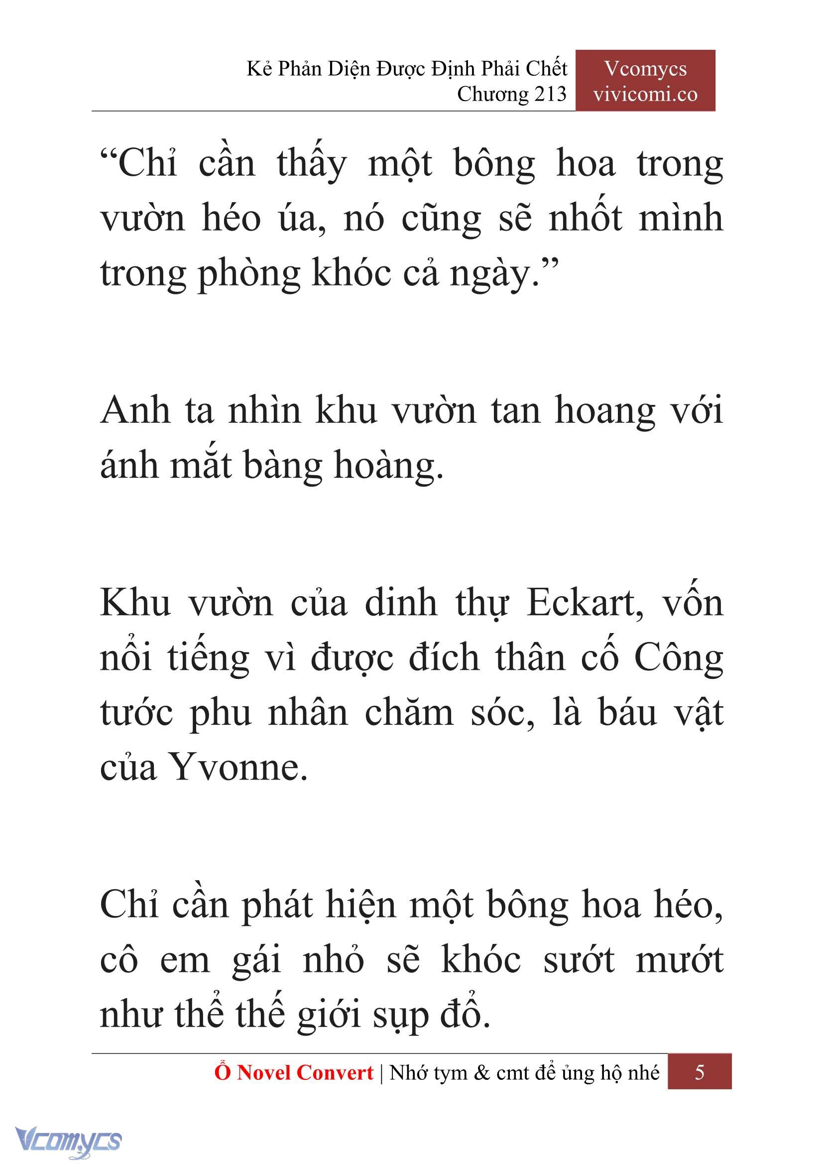 [Novel] Kẻ Phản Diện Được Định Phải Chết Chap 213 - Next Chap 214