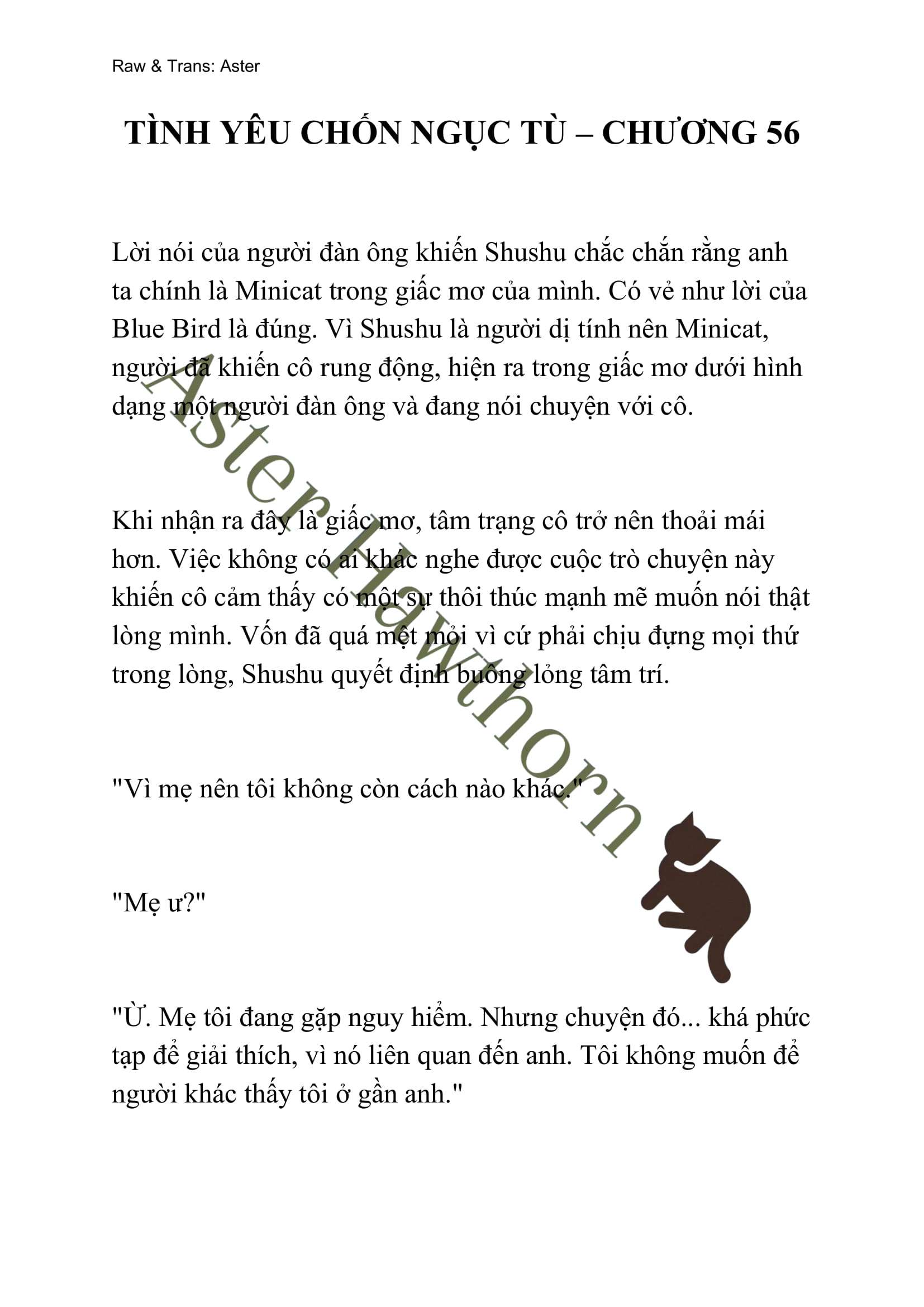 [NOVEL] Tình Yêu Chốn Ngục Tù Chap 56 - Trang 2