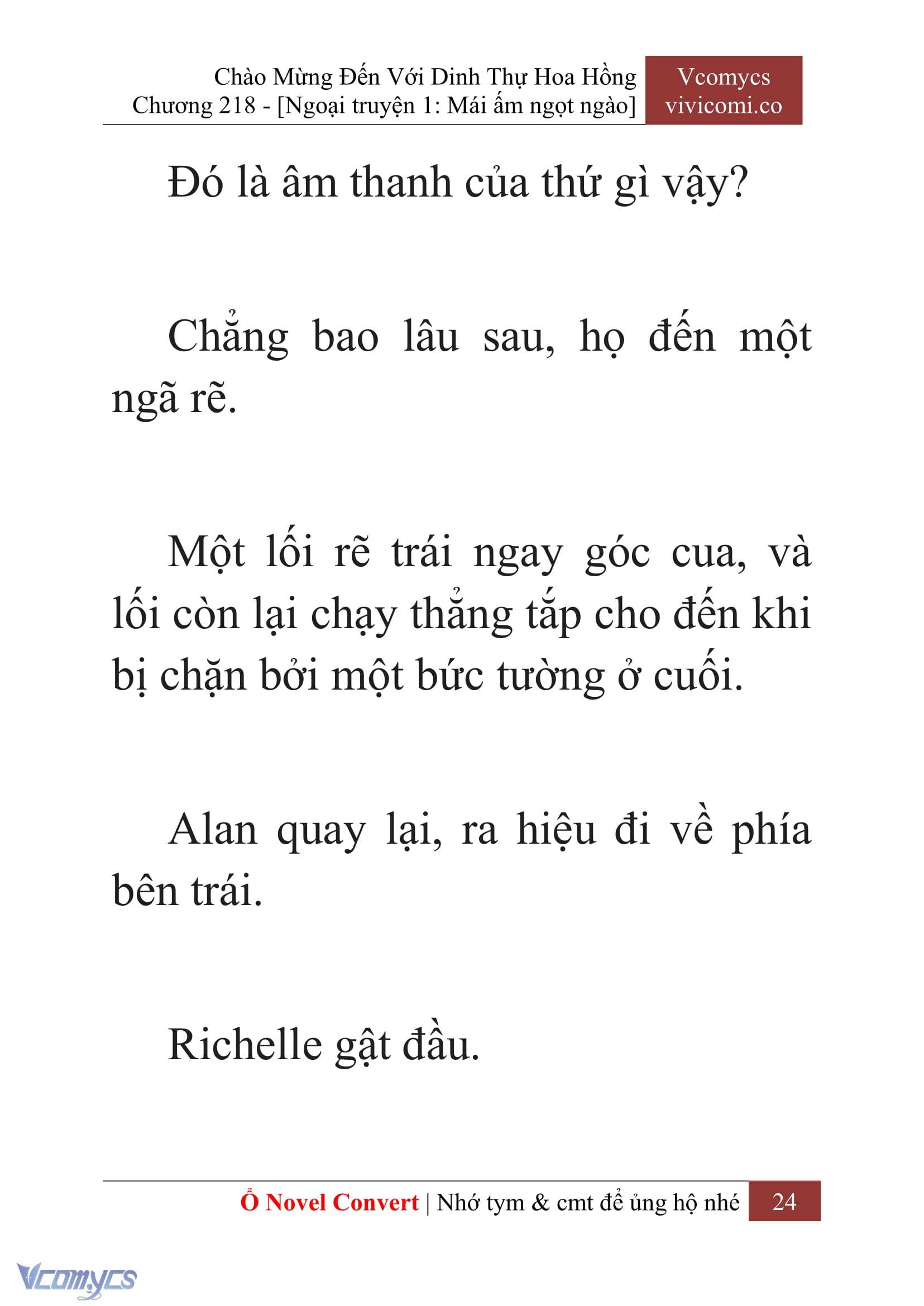 [Novel] Chào Mừng Đến Với Dinh Thự Hoa Hồng Chap 218 - Trang 2