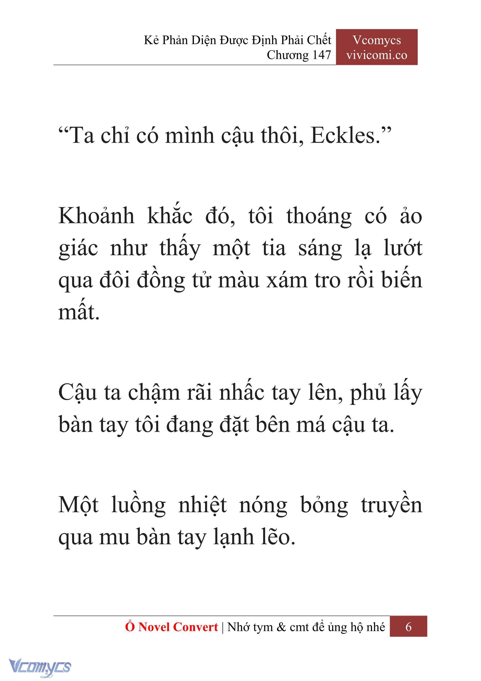 [Novel] Kẻ Phản Diện Được Định Phải Chết Chap 147 - Trang 2