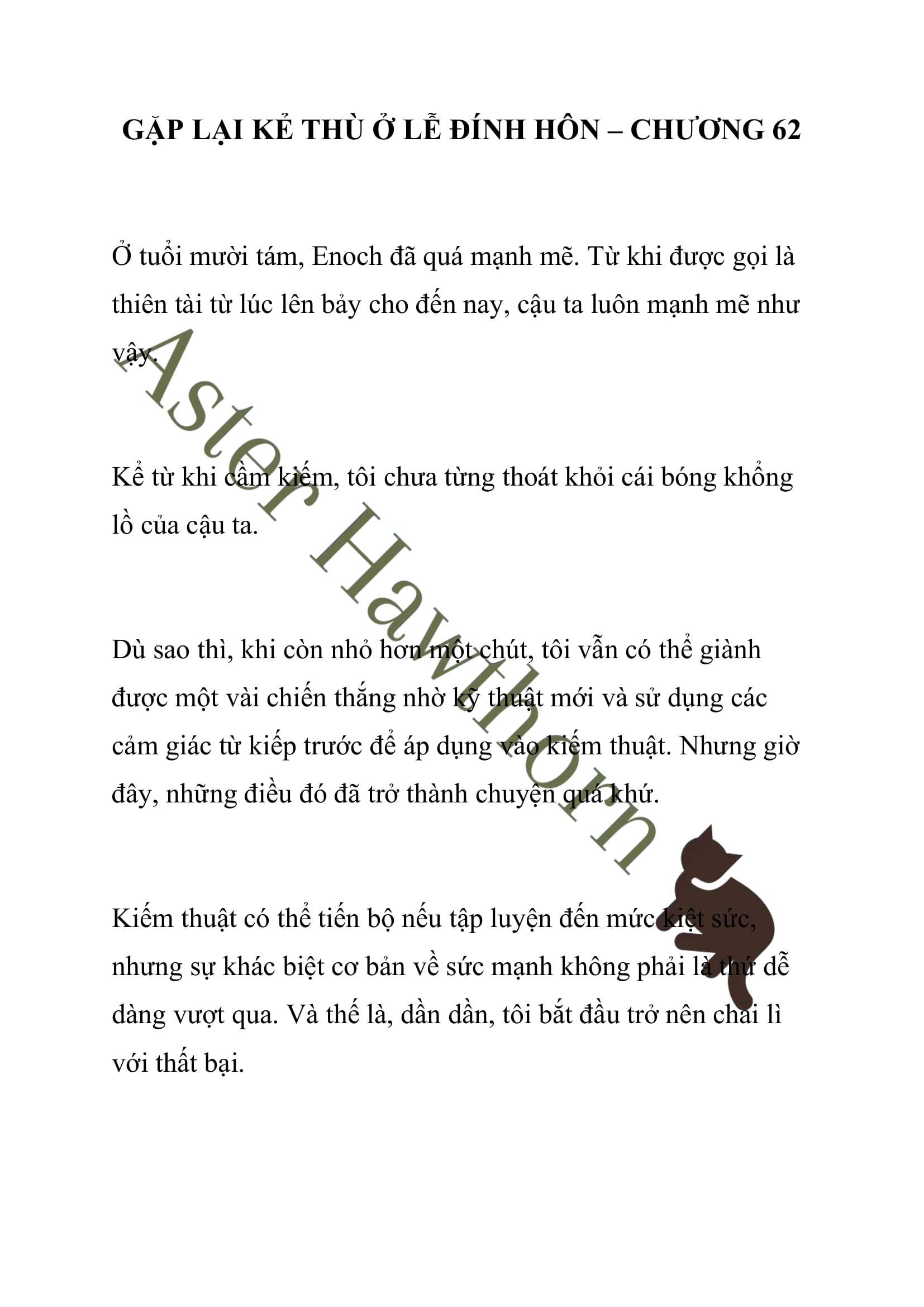 [NOVEL] Gặp Lại Kẻ Thù Ở Lễ Đính Hôn Chap 62 - Trang 2