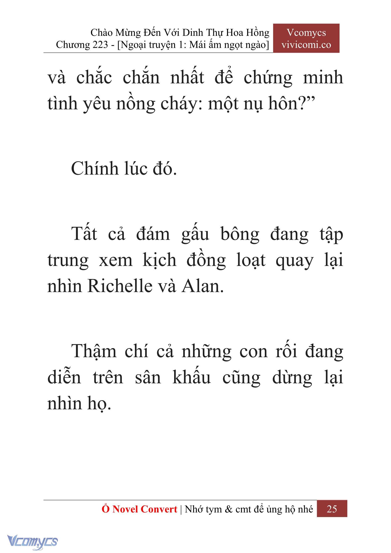 [Novel] Chào Mừng Đến Với Dinh Thự Hoa Hồng Chap 223 - Trang 2