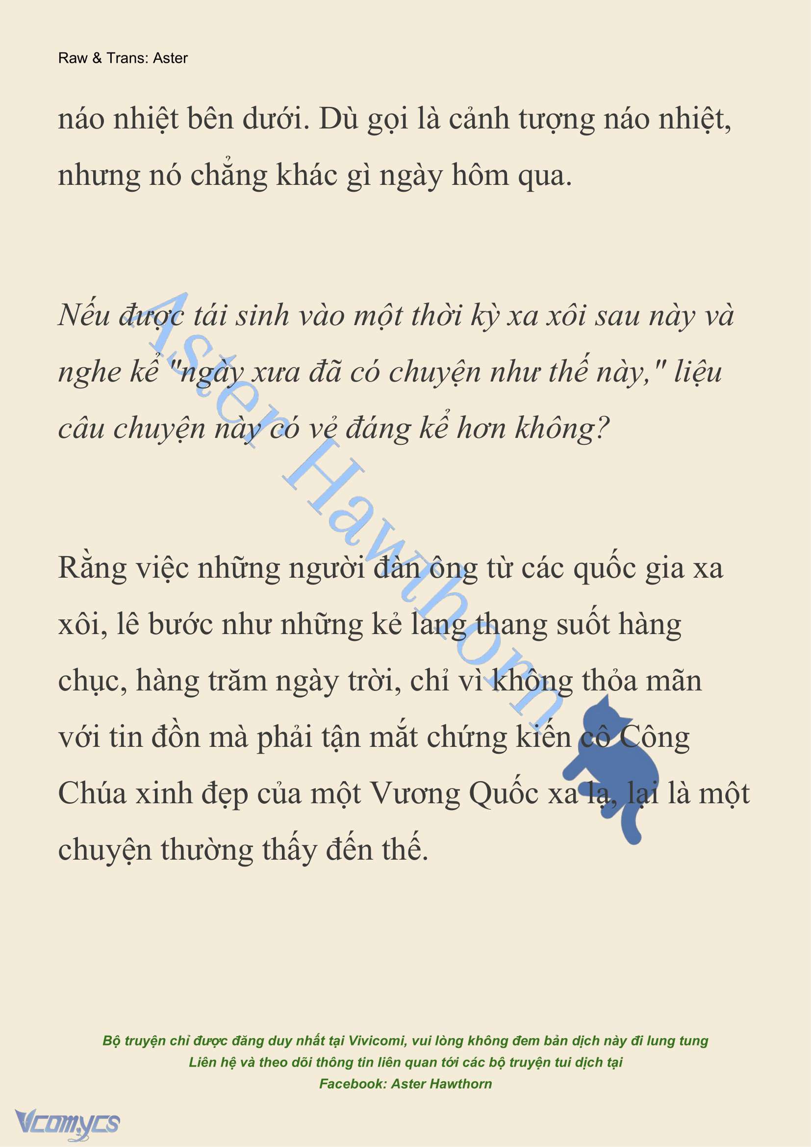 [NOVEL] Dành Cho Các Nữ Thần: Dành cho Psyche Chap 2 - Trang 2