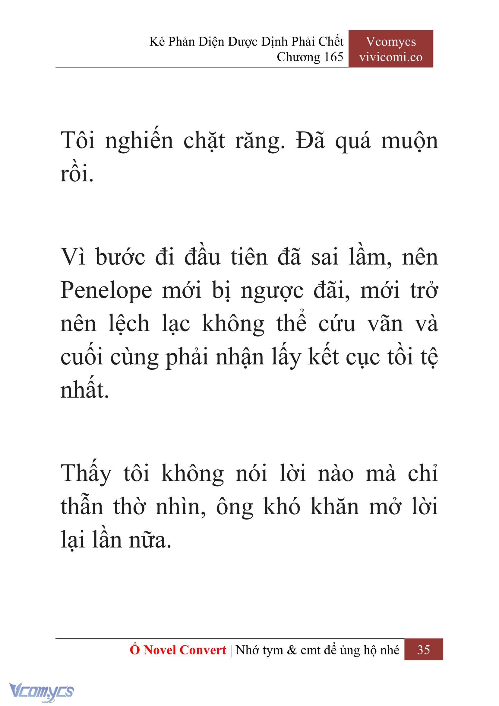 [Novel] Kẻ Phản Diện Được Định Phải Chết Chap 165 - Trang 2