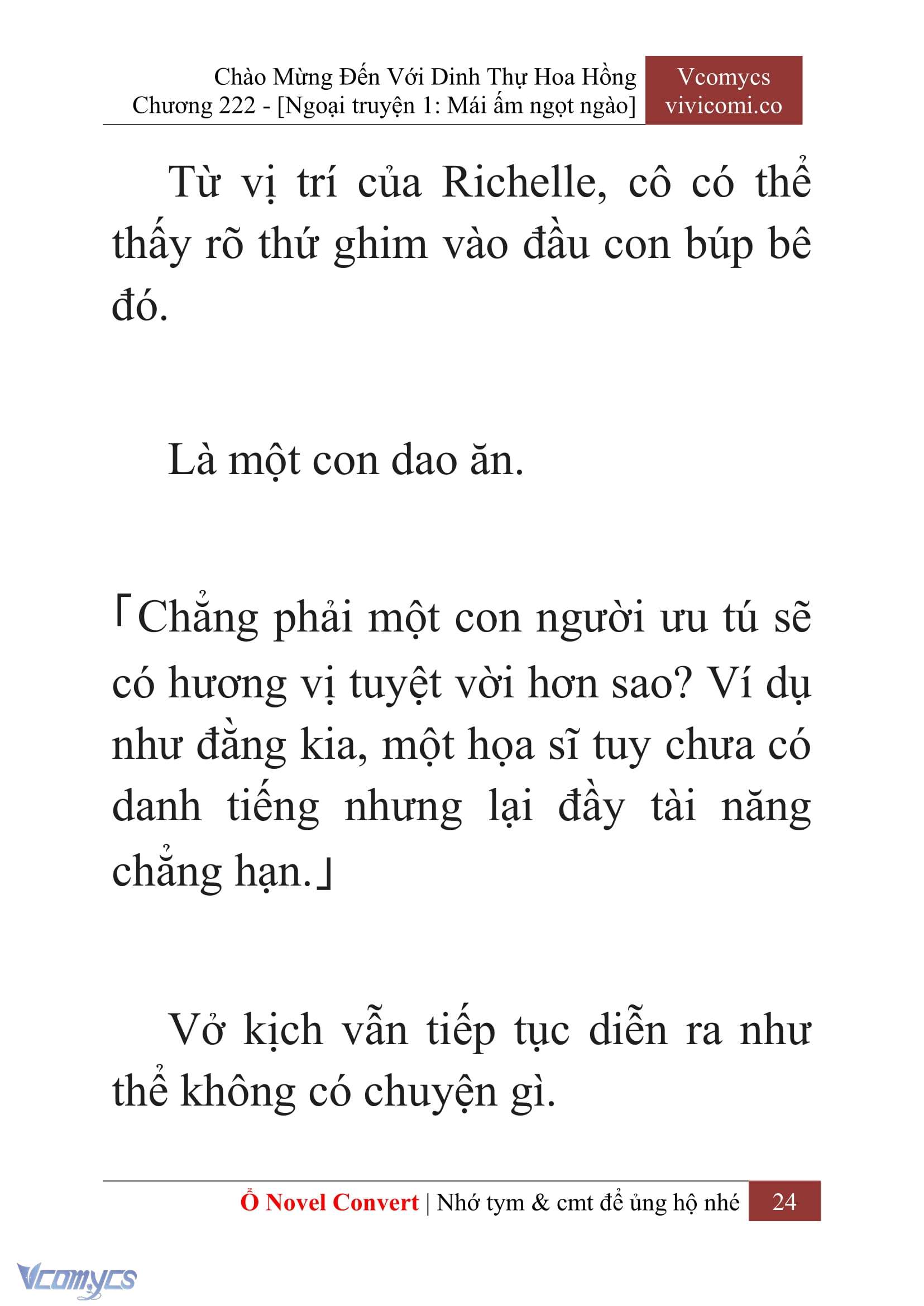 [Novel] Chào Mừng Đến Với Dinh Thự Hoa Hồng Chap 222 - Next Chap 223