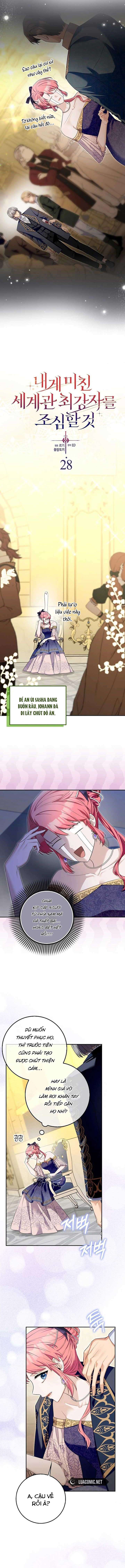 Hãy Cẩn Thận Với Người Đàn Ông Mạnh Nhất Đang Mê Muội Tôi Chap 28 - Trang 4