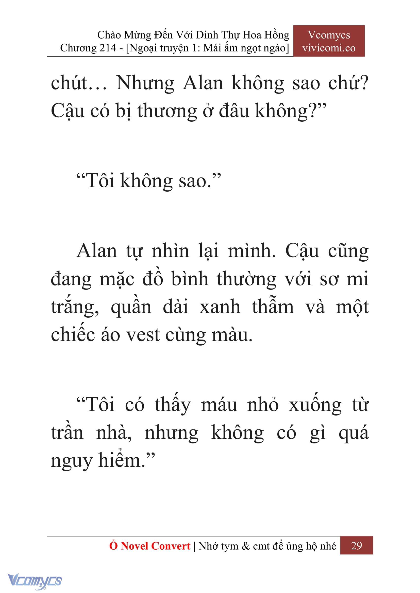 [Novel] Chào Mừng Đến Với Dinh Thự Hoa Hồng Chap 214 - Trang 2