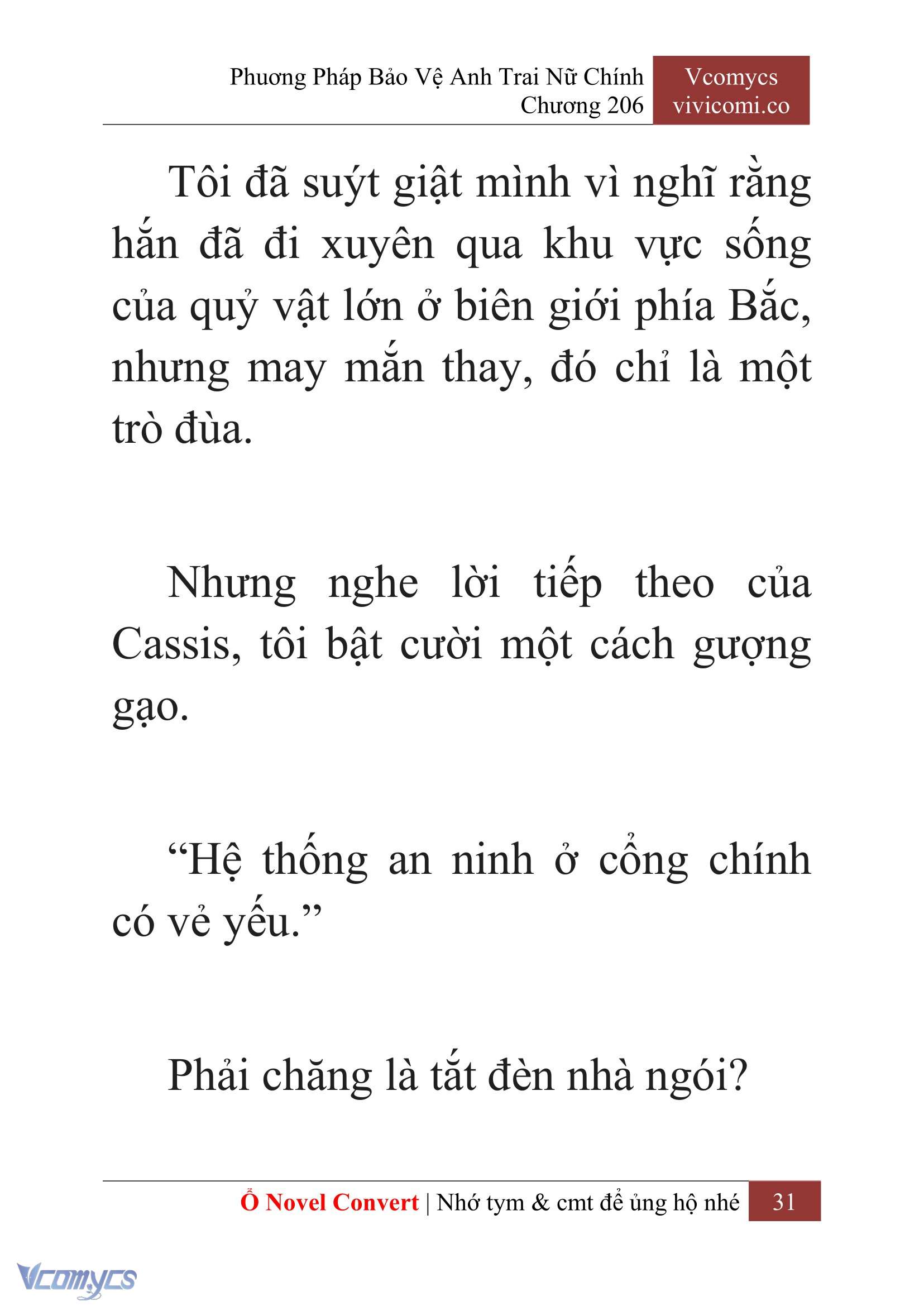 [Novel] Phương Pháp Bảo Vệ Anh Trai Nữ Chính Chap 206 - Trang 2