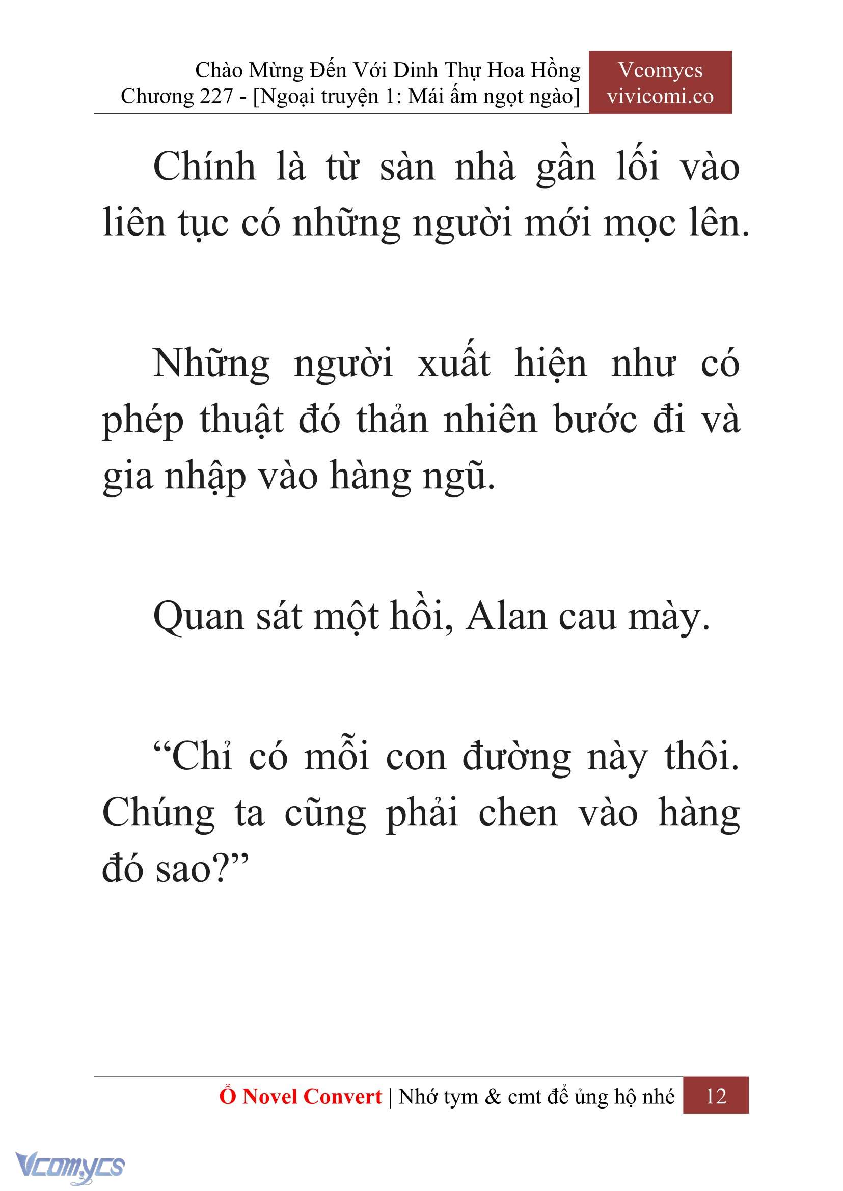 [Novel] Chào Mừng Đến Với Dinh Thự Hoa Hồng Chap 227 - Trang 2