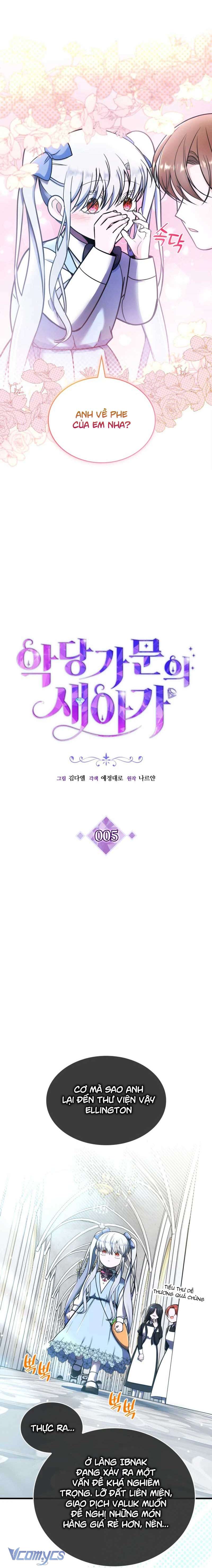 Trở Thành Con Nuôi Của Gia Đình Phản Diện Chap 5 - Trang 3
