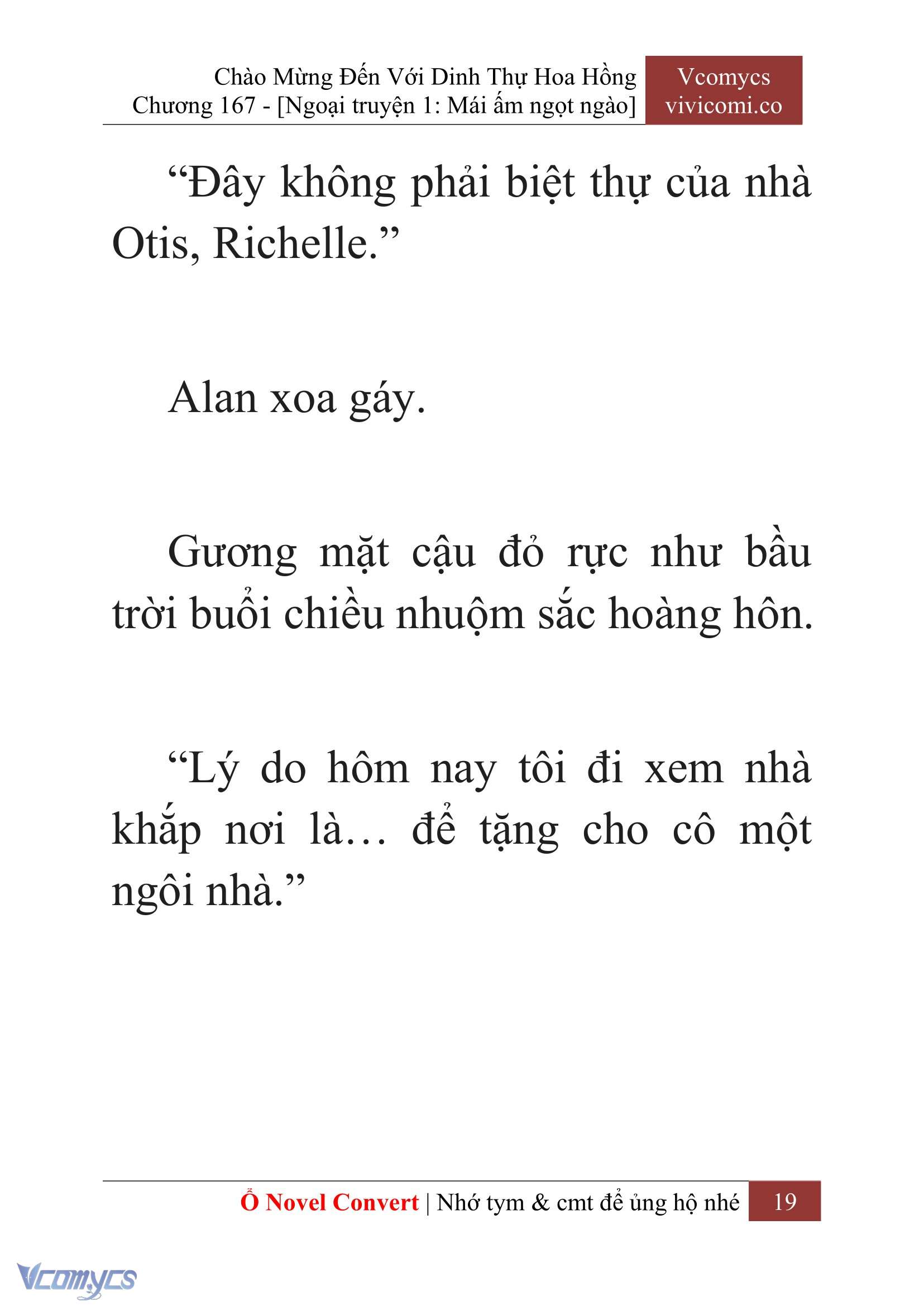 [Novel] Chào Mừng Đến Với Dinh Thự Hoa Hồng Chap 167 - Trang 2