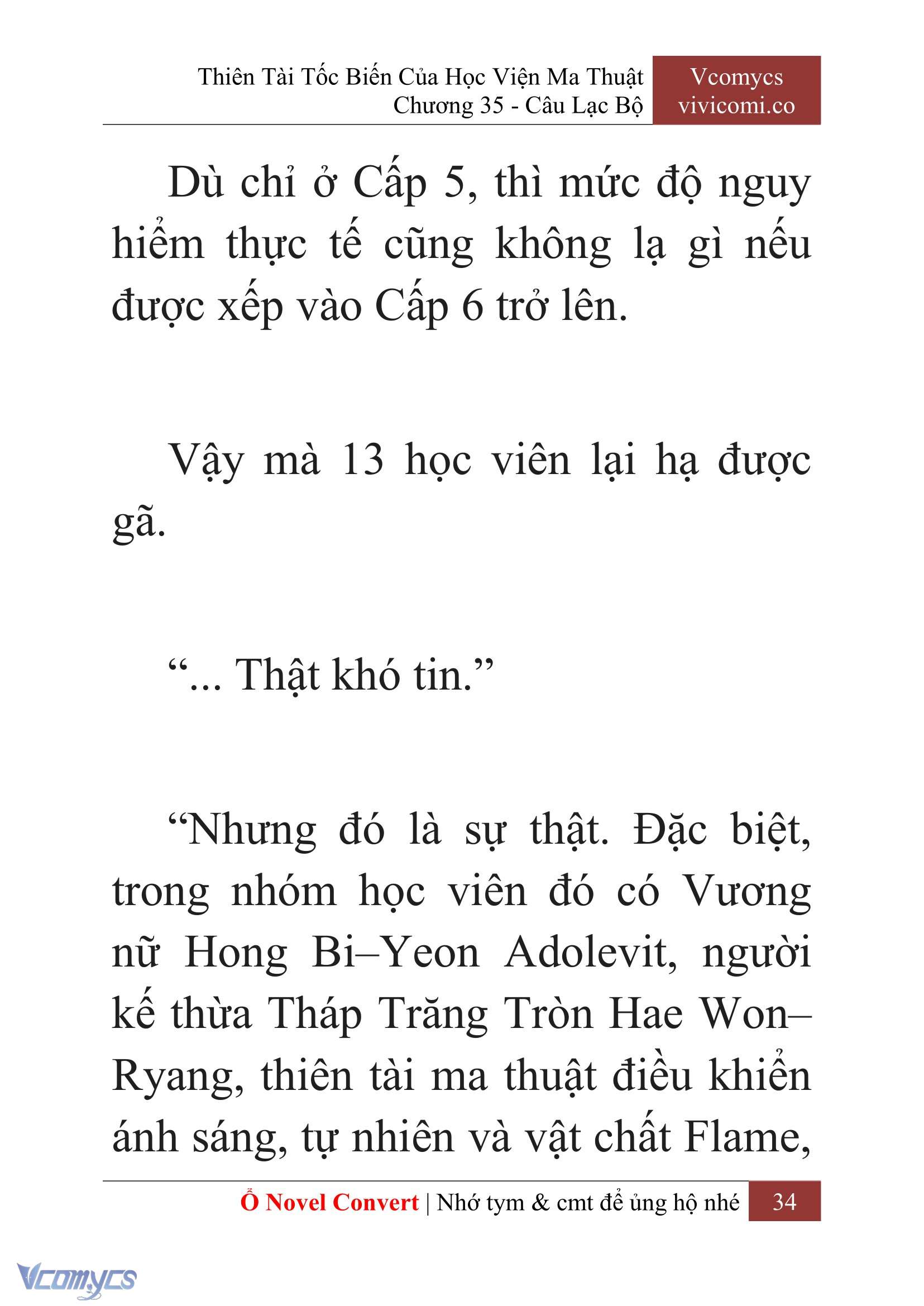 [Novel] Thiên Tài Tốc Biến Của Học Viện Ma Thuật Chap 35 - Trang 2