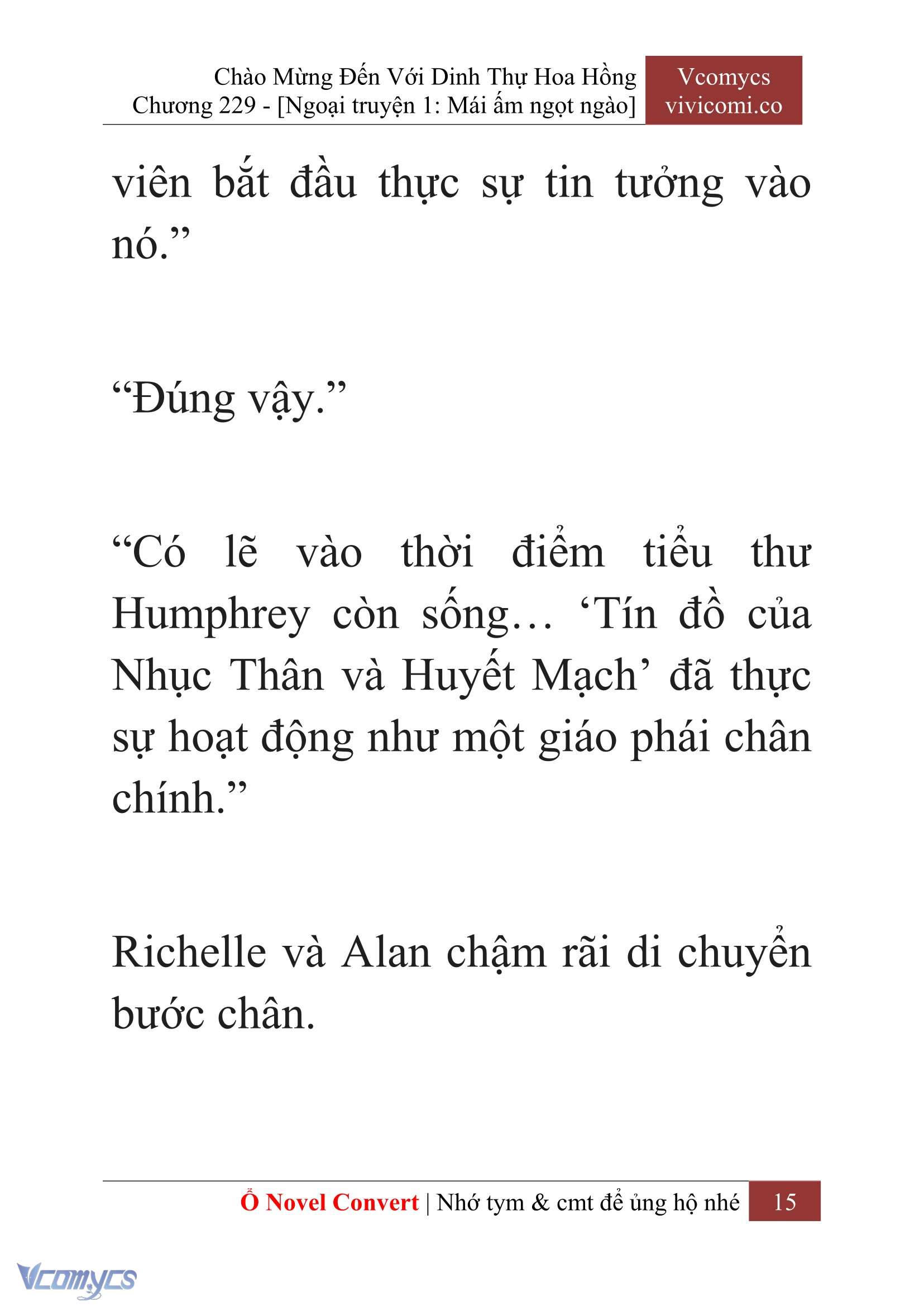 [Novel] Chào Mừng Đến Với Dinh Thự Hoa Hồng Chap 229 - Trang 2