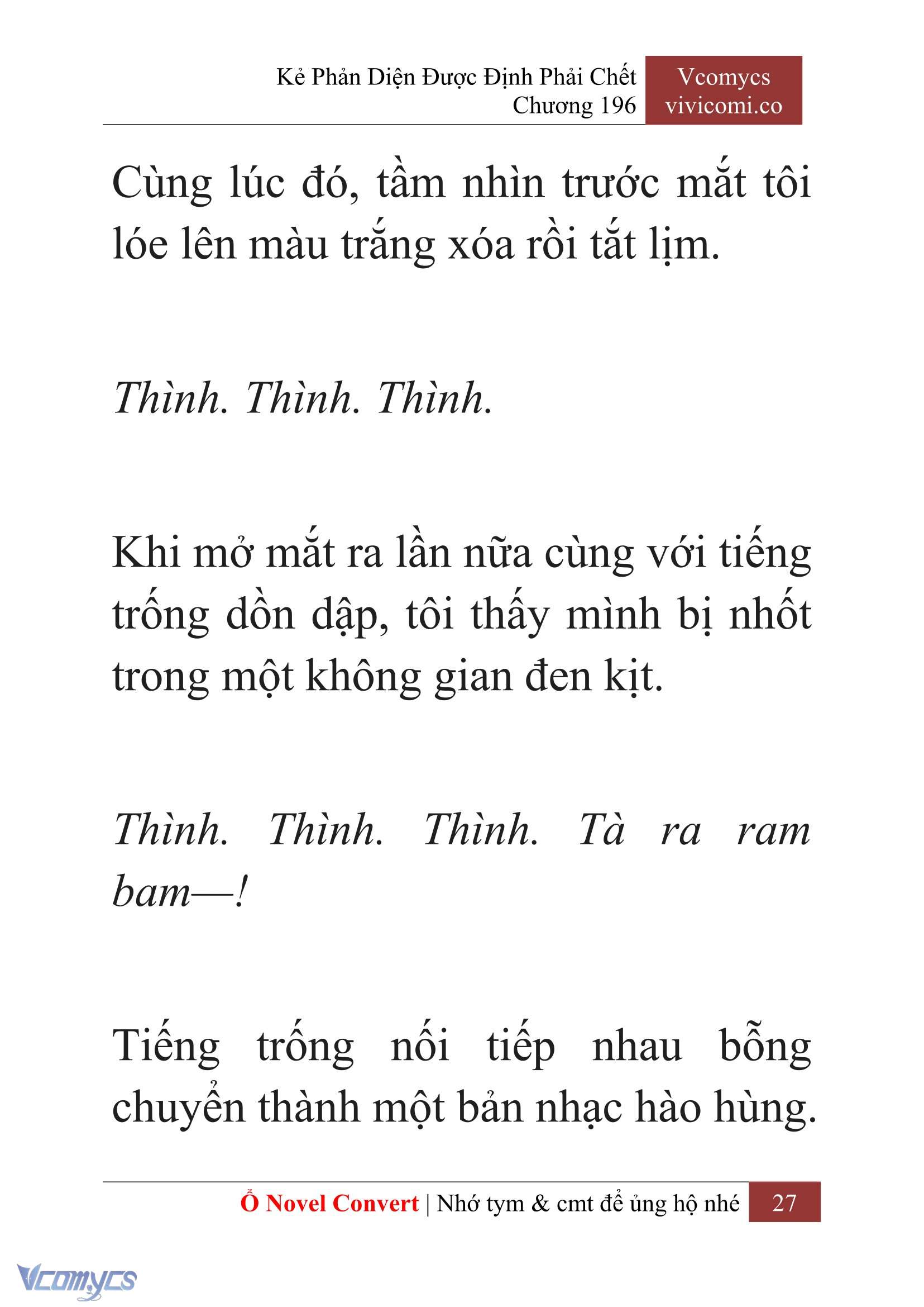 [Novel] Kẻ Phản Diện Được Định Phải Chết Chap 196 - Trang 2