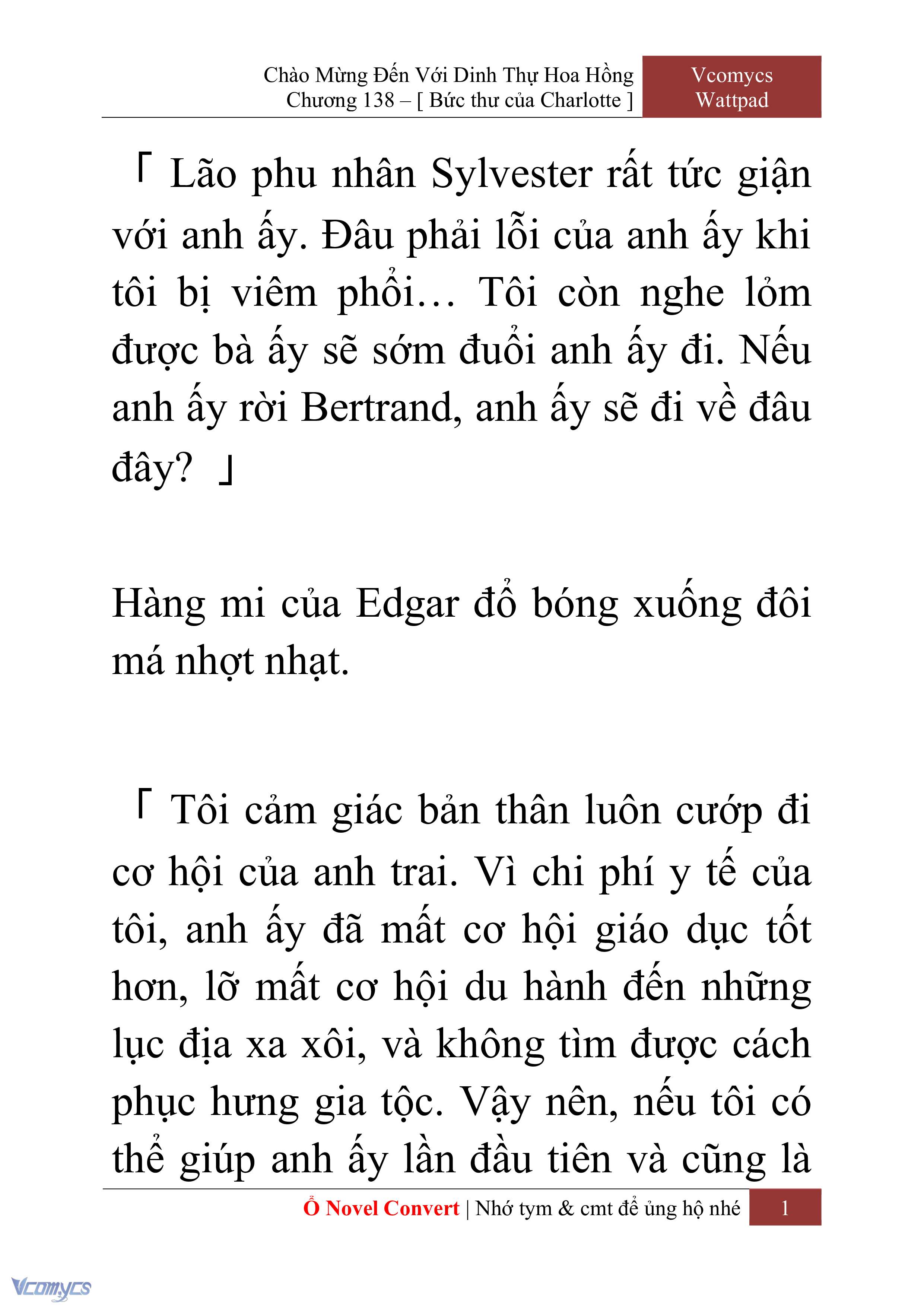 [Novel] Chào Mừng Đến Với Dinh Thự Hoa Hồng Chap 138 - Trang 2