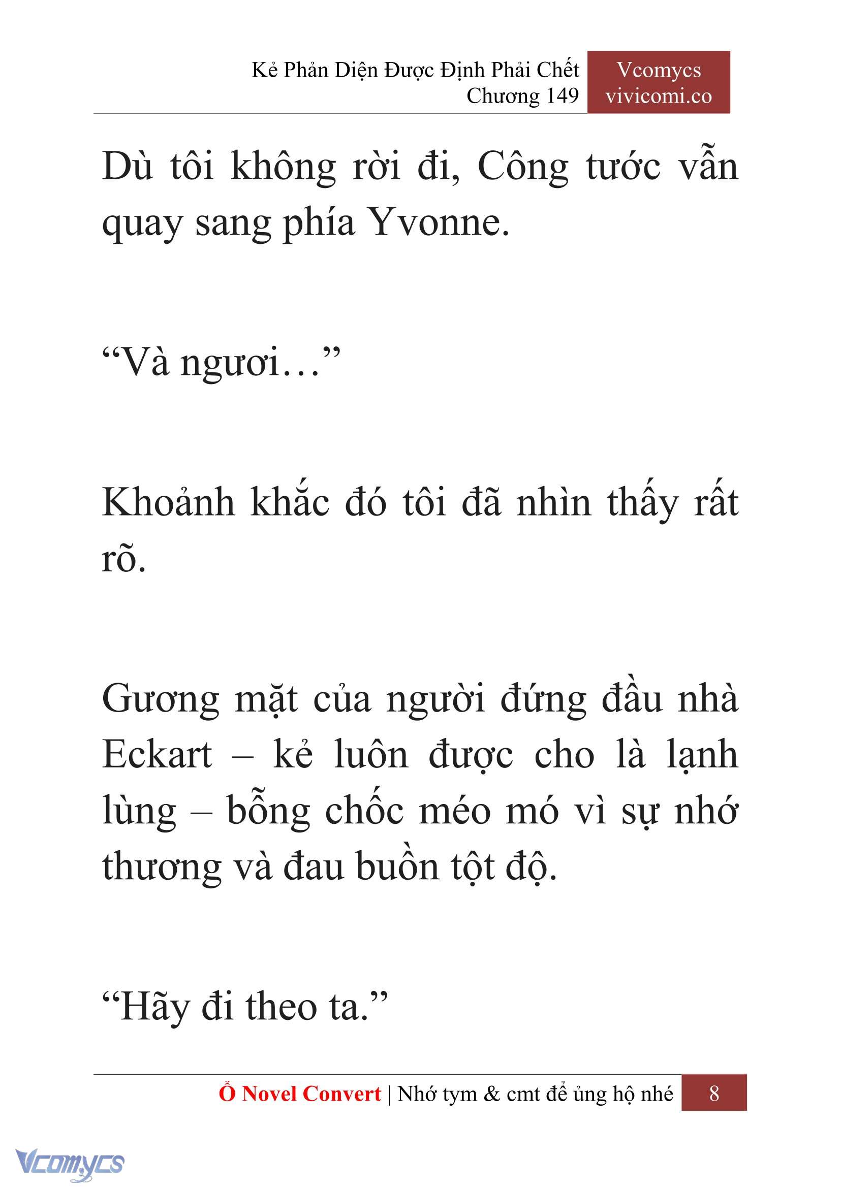 [Novel] Kẻ Phản Diện Được Định Phải Chết Chap 149 - Next Chap 150