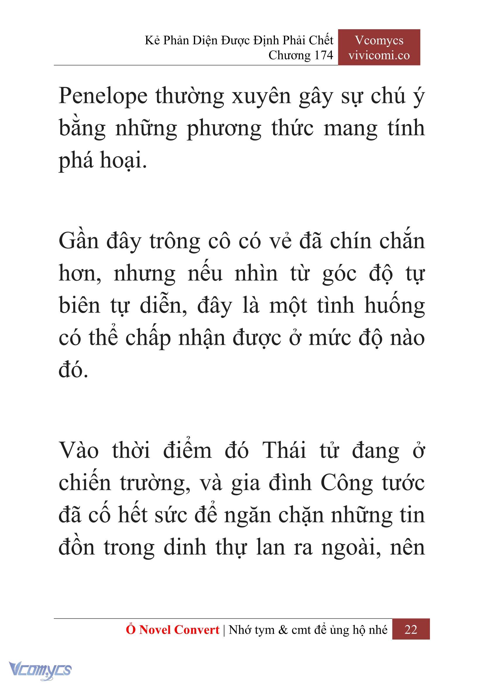 [Novel] Kẻ Phản Diện Được Định Phải Chết Chap 174 - Trang 2