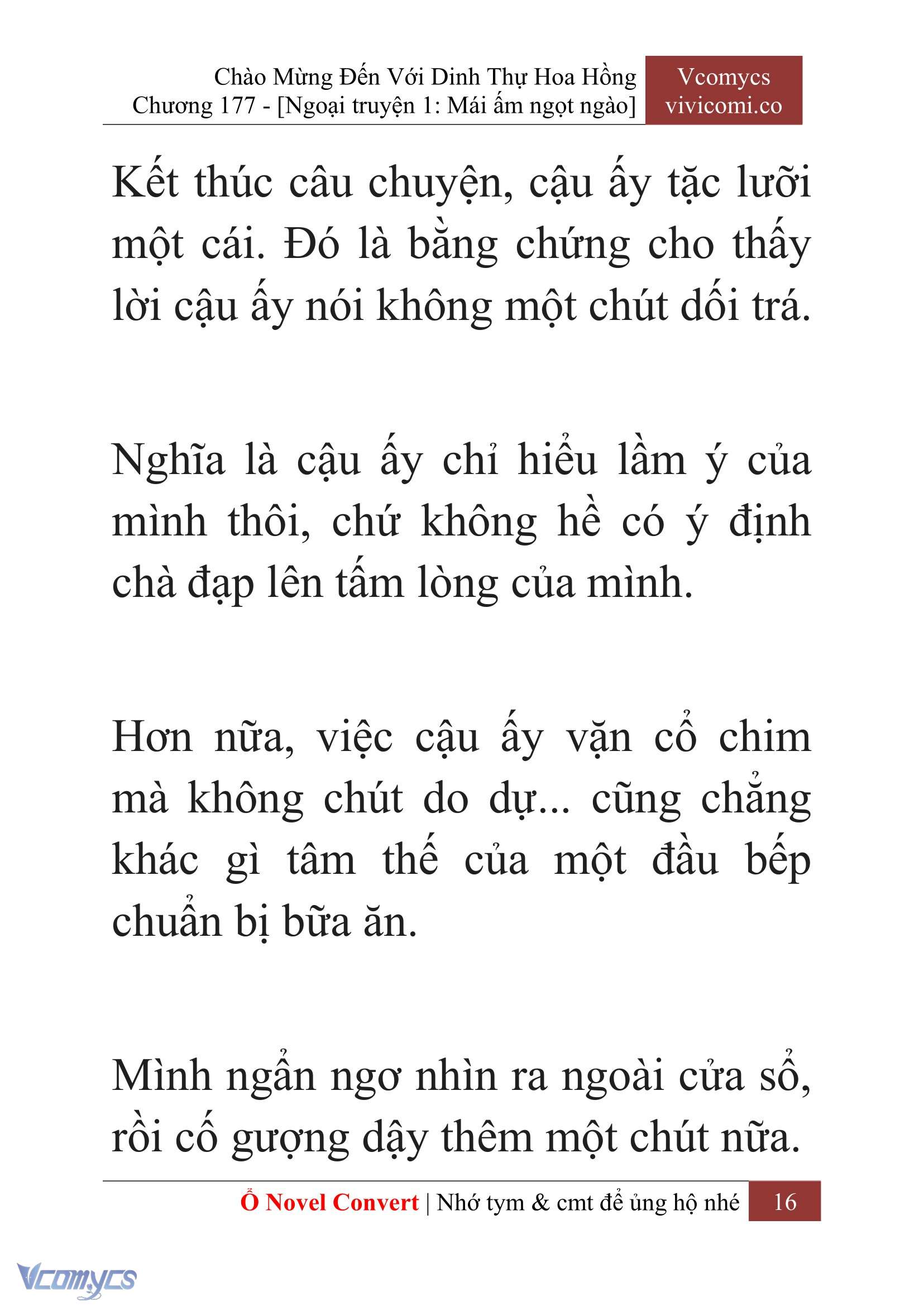 [Novel] Chào Mừng Đến Với Dinh Thự Hoa Hồng Chap 177 - Trang 2