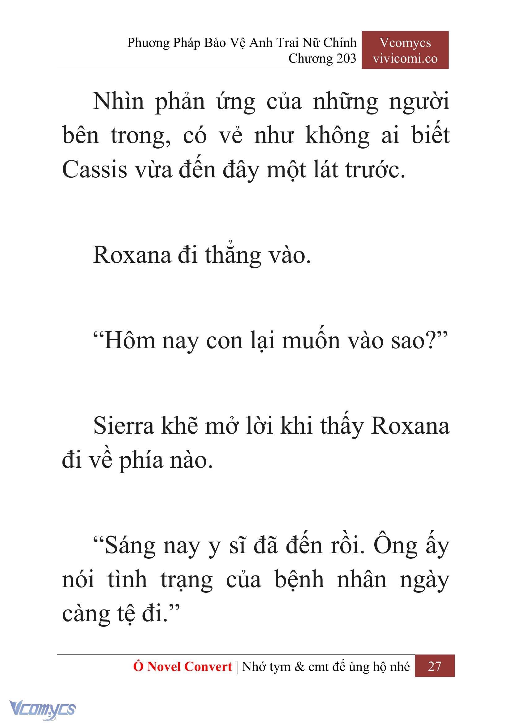 [Novel] Phương Pháp Bảo Vệ Anh Trai Nữ Chính Chap 203 - Trang 2