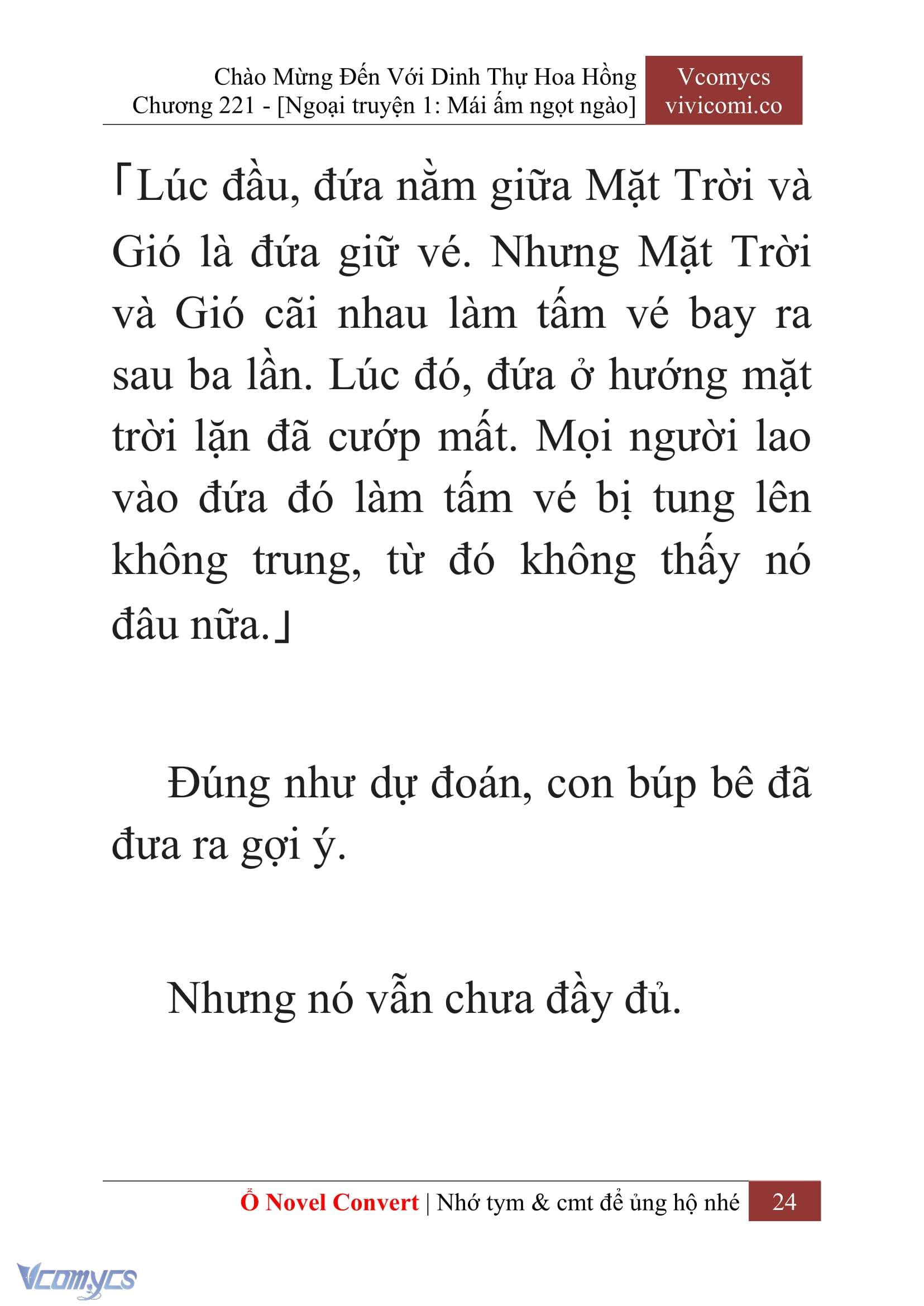 [Novel] Chào Mừng Đến Với Dinh Thự Hoa Hồng Chap 221 - Next Chap 222