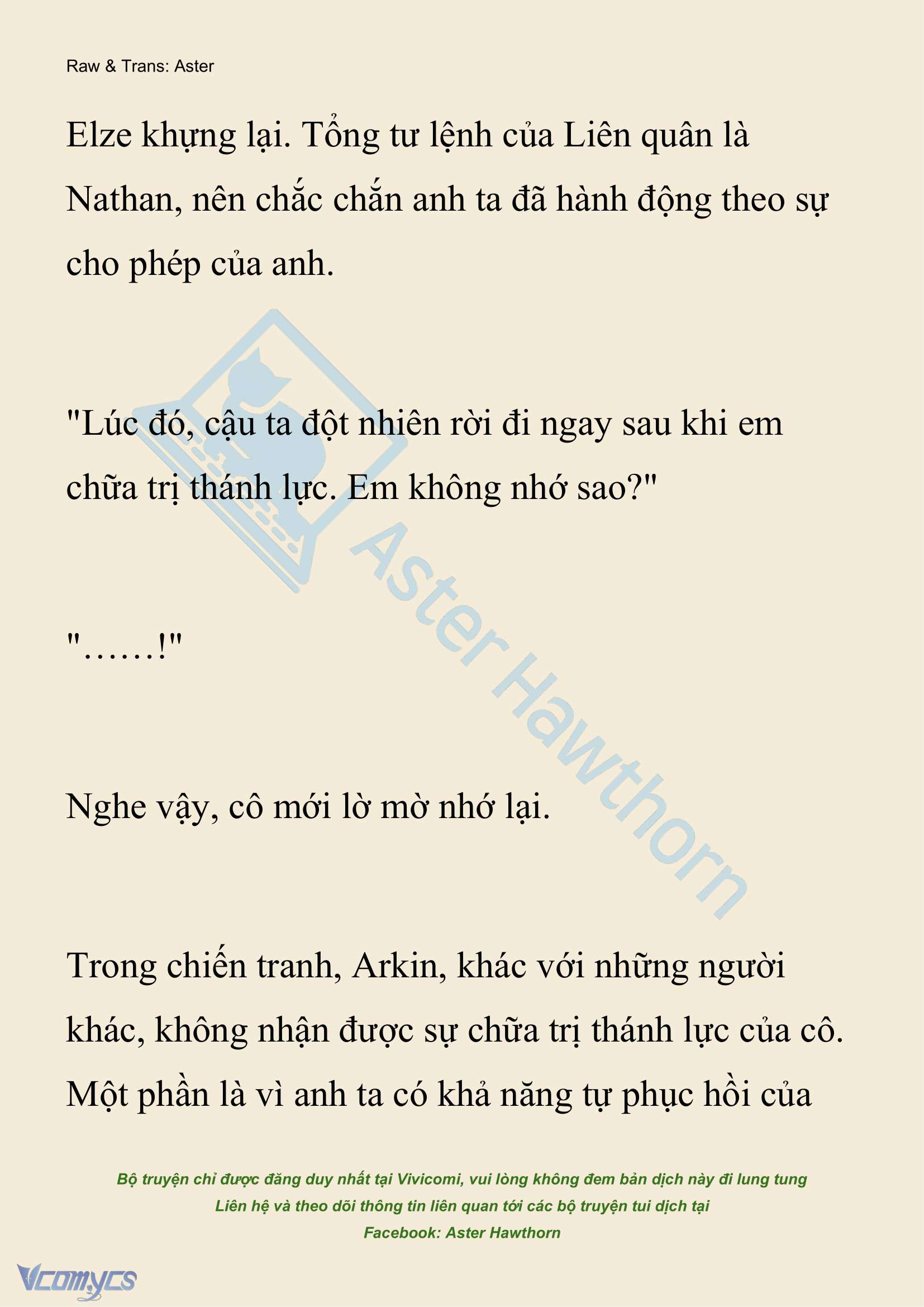 [NOVEL] Anh Hùng Khao Khát Sự Sa Ngã Của Thánh Nữ Chap 143 - Trang 2