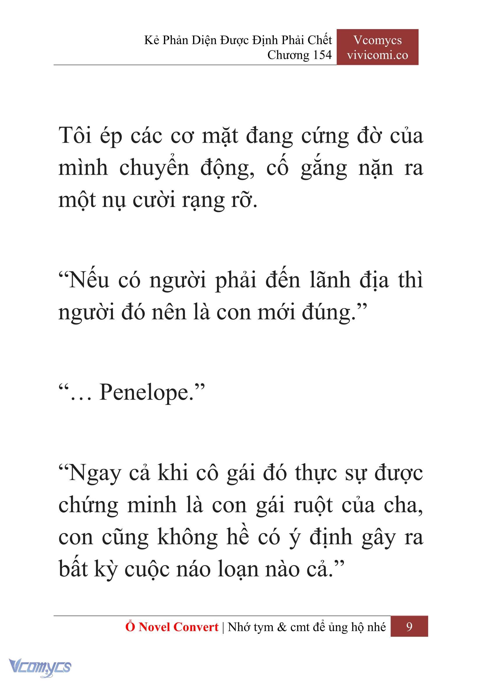 [Novel] Kẻ Phản Diện Được Định Phải Chết Chap 154 - Trang 2