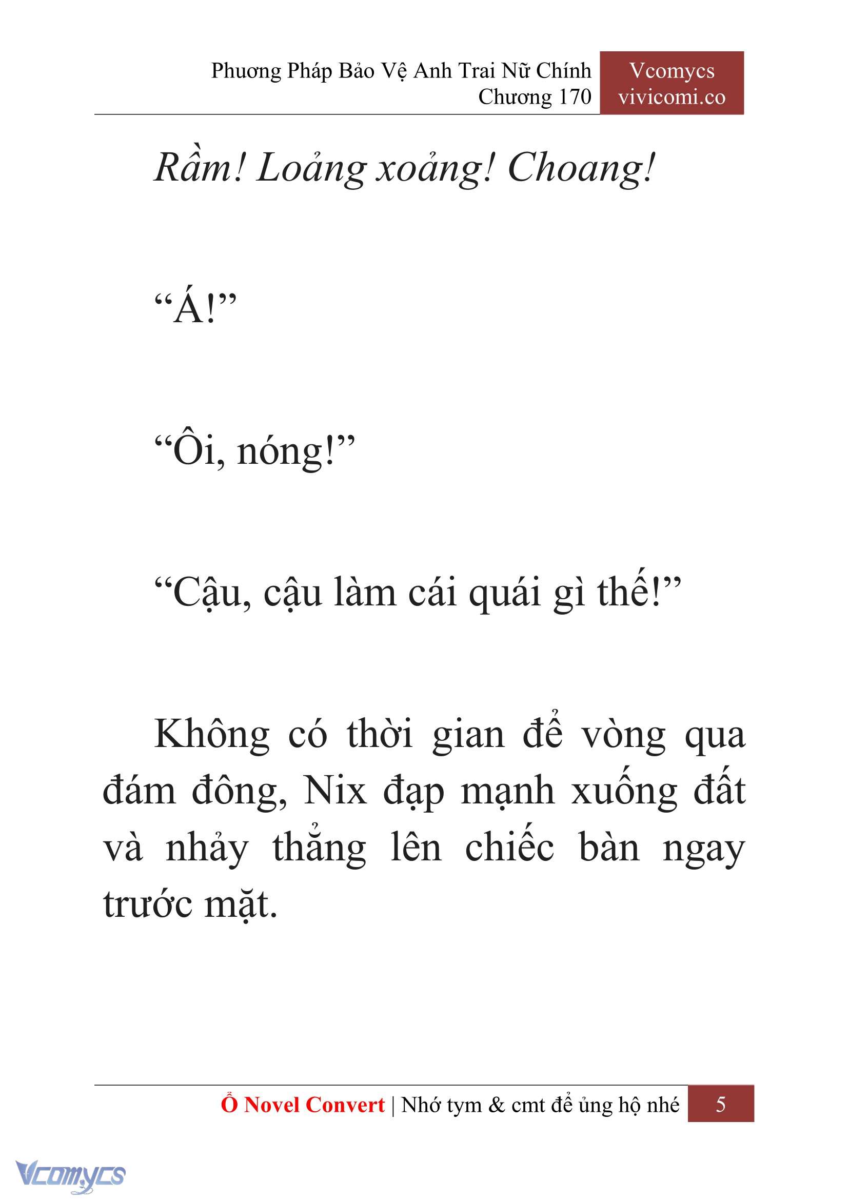 [Novel] Phương Pháp Bảo Vệ Anh Trai Nữ Chính Chap 170 - Trang 2