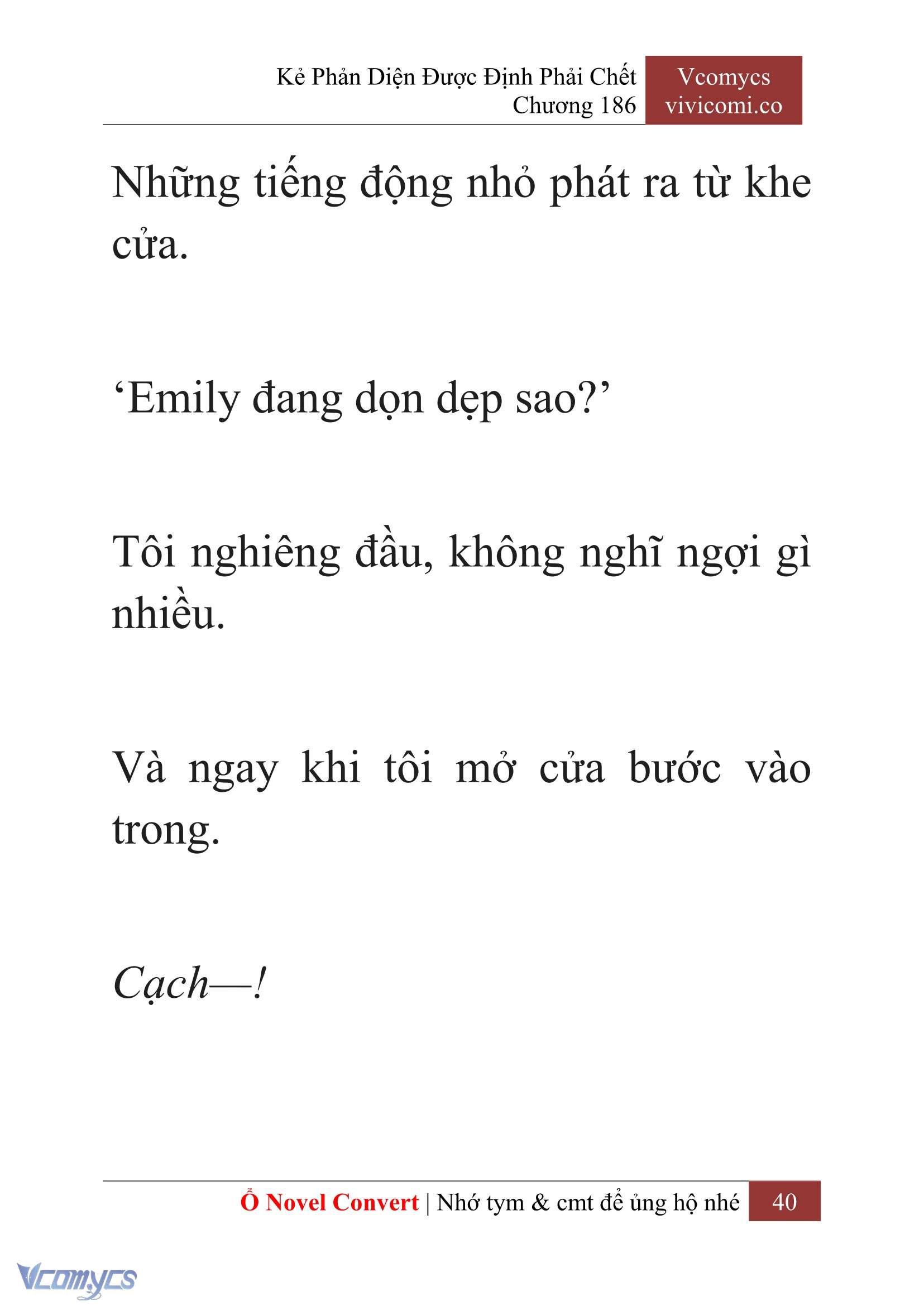 [Novel] Kẻ Phản Diện Được Định Phải Chết Chap 186 - Trang 2