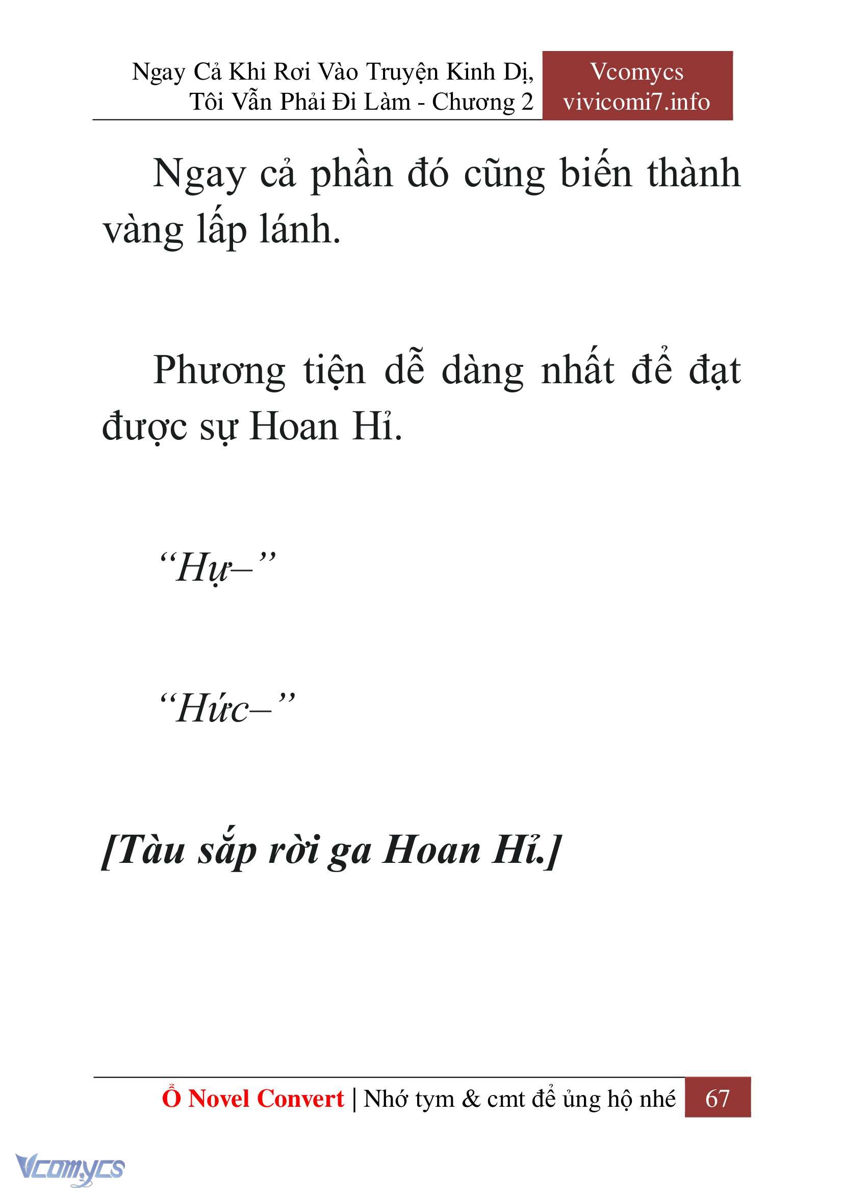 [Novel] Ngay Cả Khi Rơi Vào Truyện Kinh Dị, Tôi Vẫn Phải Đi Làm Chap 2 - Trang 2