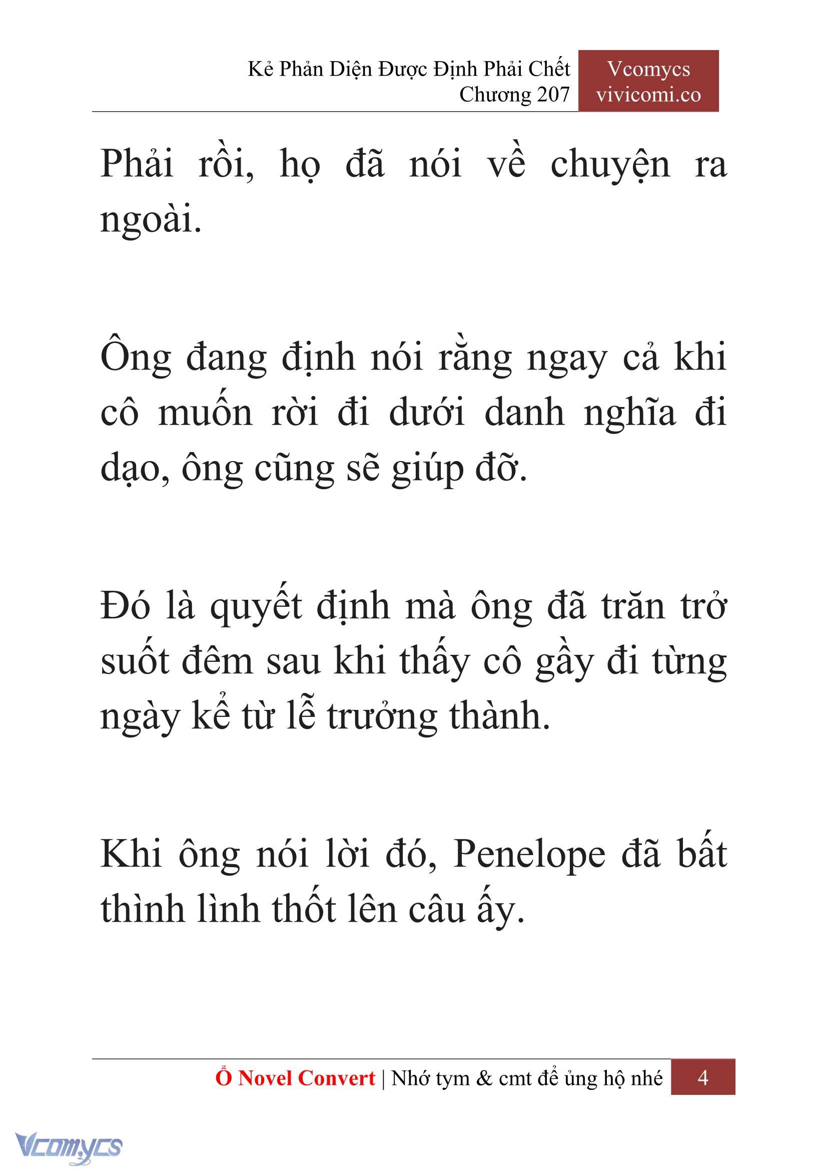 [Novel] Kẻ Phản Diện Được Định Phải Chết Chap 207 - Trang 2