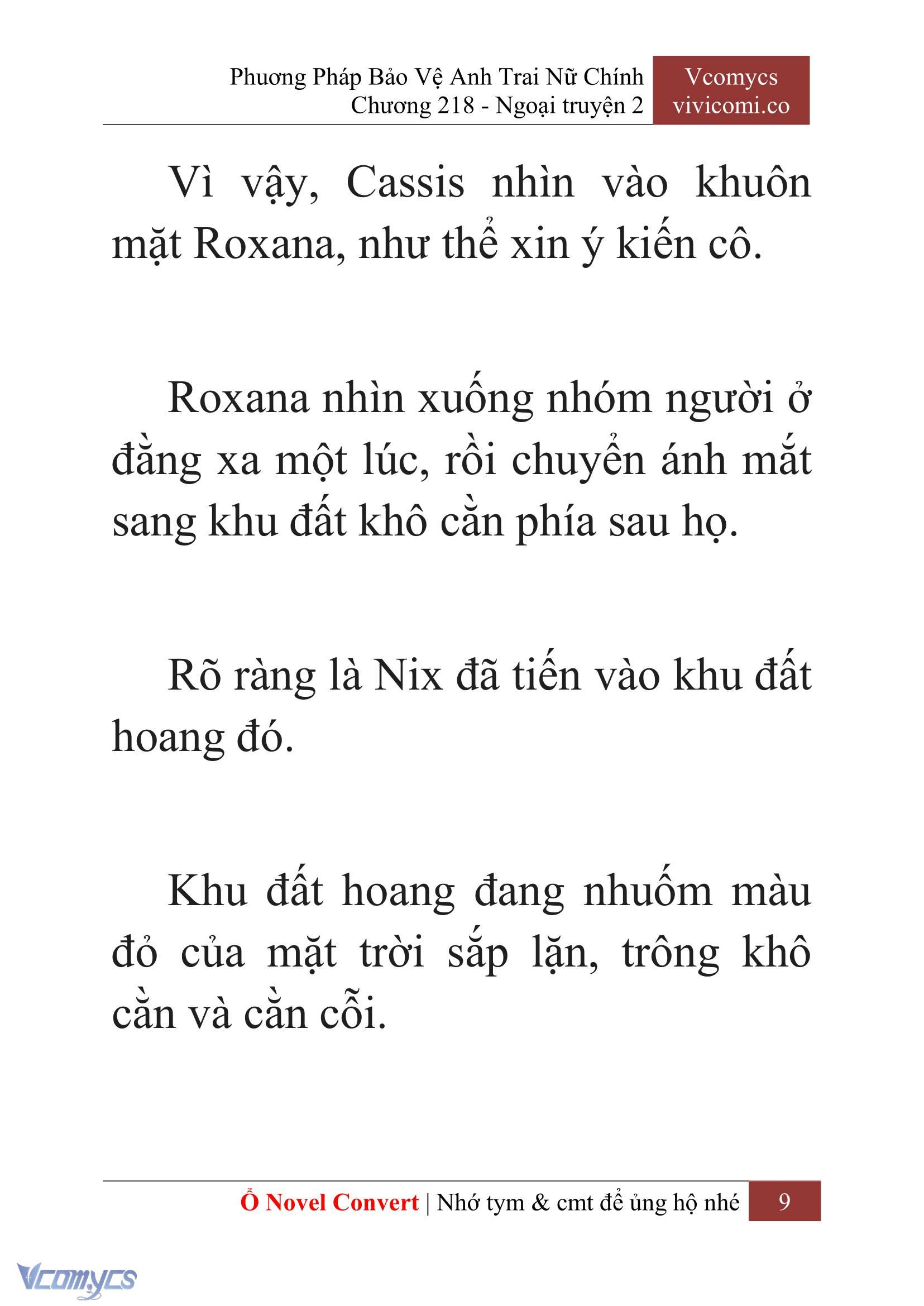 [Novel] Phương Pháp Bảo Vệ Anh Trai Nữ Chính Chap 218 - Trang 2
