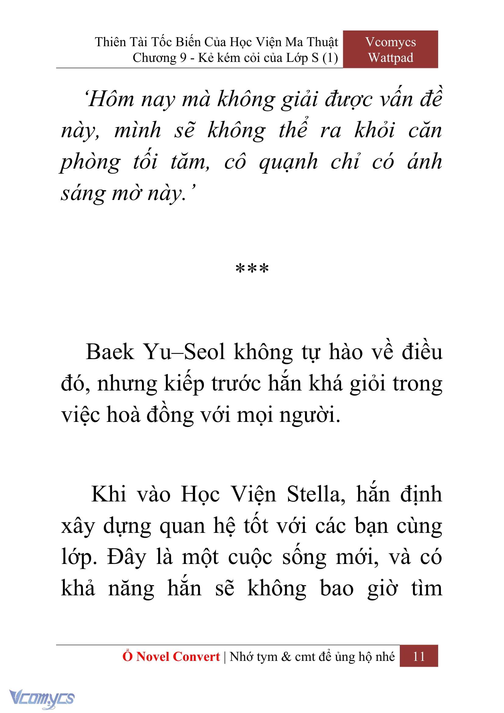 [Novel] Thiên Tài Tốc Biến Của Học Viện Ma Thuật Chap 9 - Trang 2