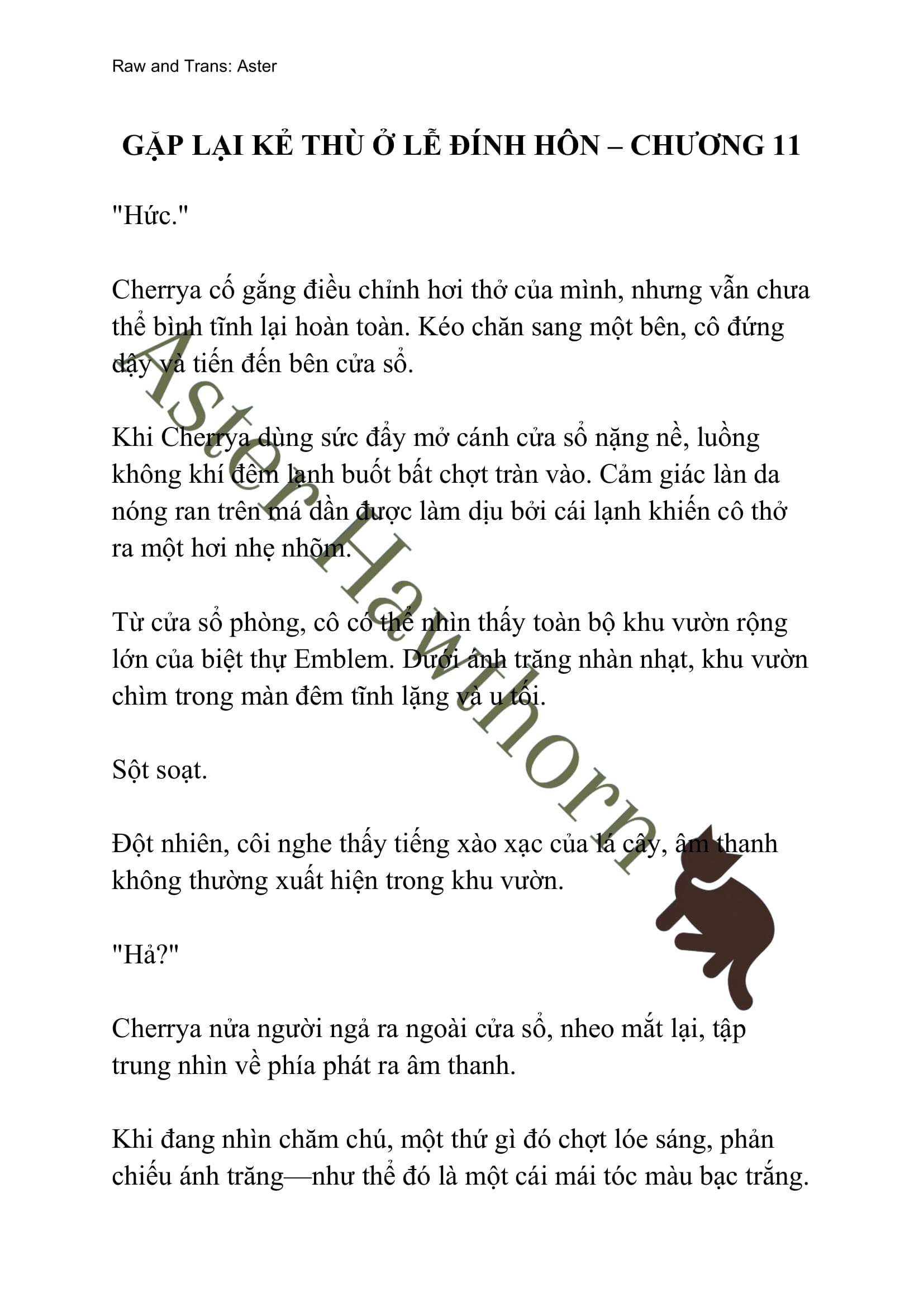 [NOVEL] Gặp Lại Kẻ Thù Ở Lễ Đính Hôn Chap 11 - Trang 2