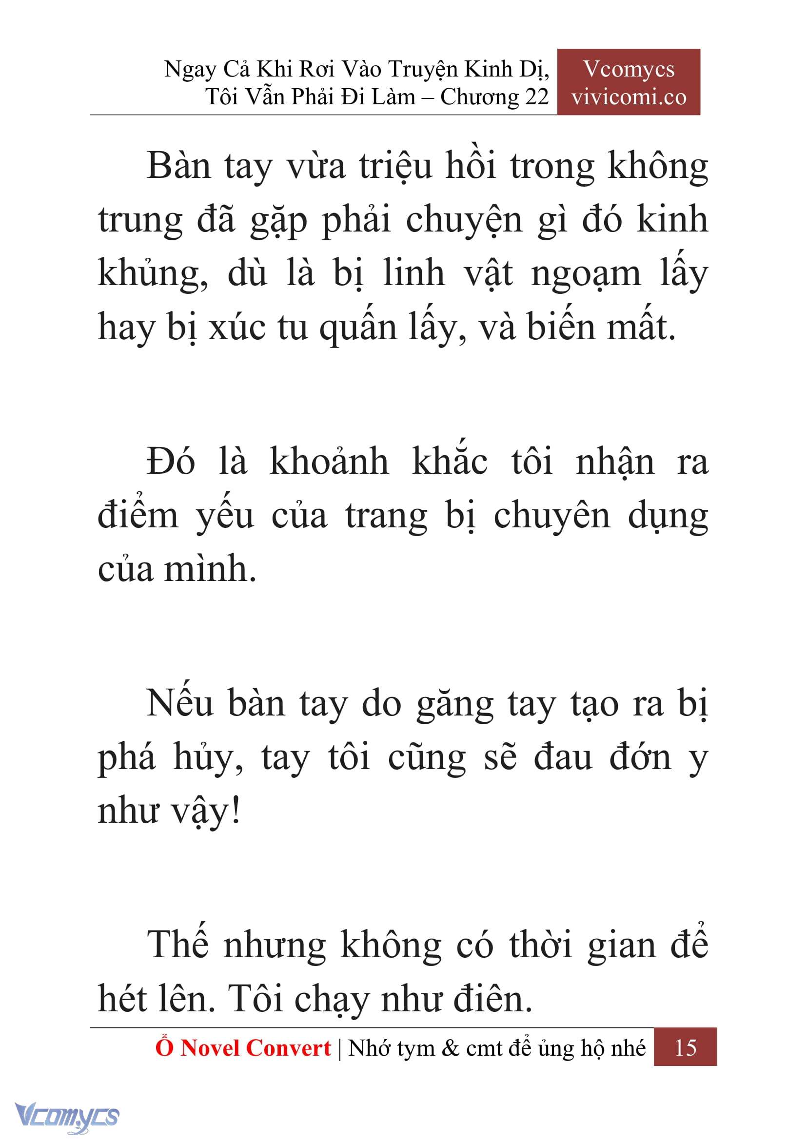 [Novel] Ngay Cả Khi Rơi Vào Truyện Kinh Dị, Tôi Vẫn Phải Đi Làm Chap 22 - Trang 2