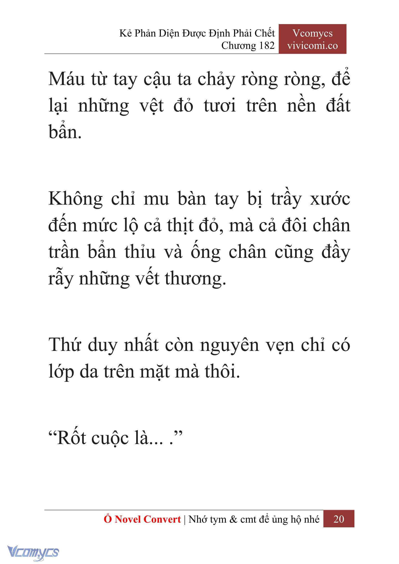 [Novel] Kẻ Phản Diện Được Định Phải Chết Chap 182 - Trang 2
