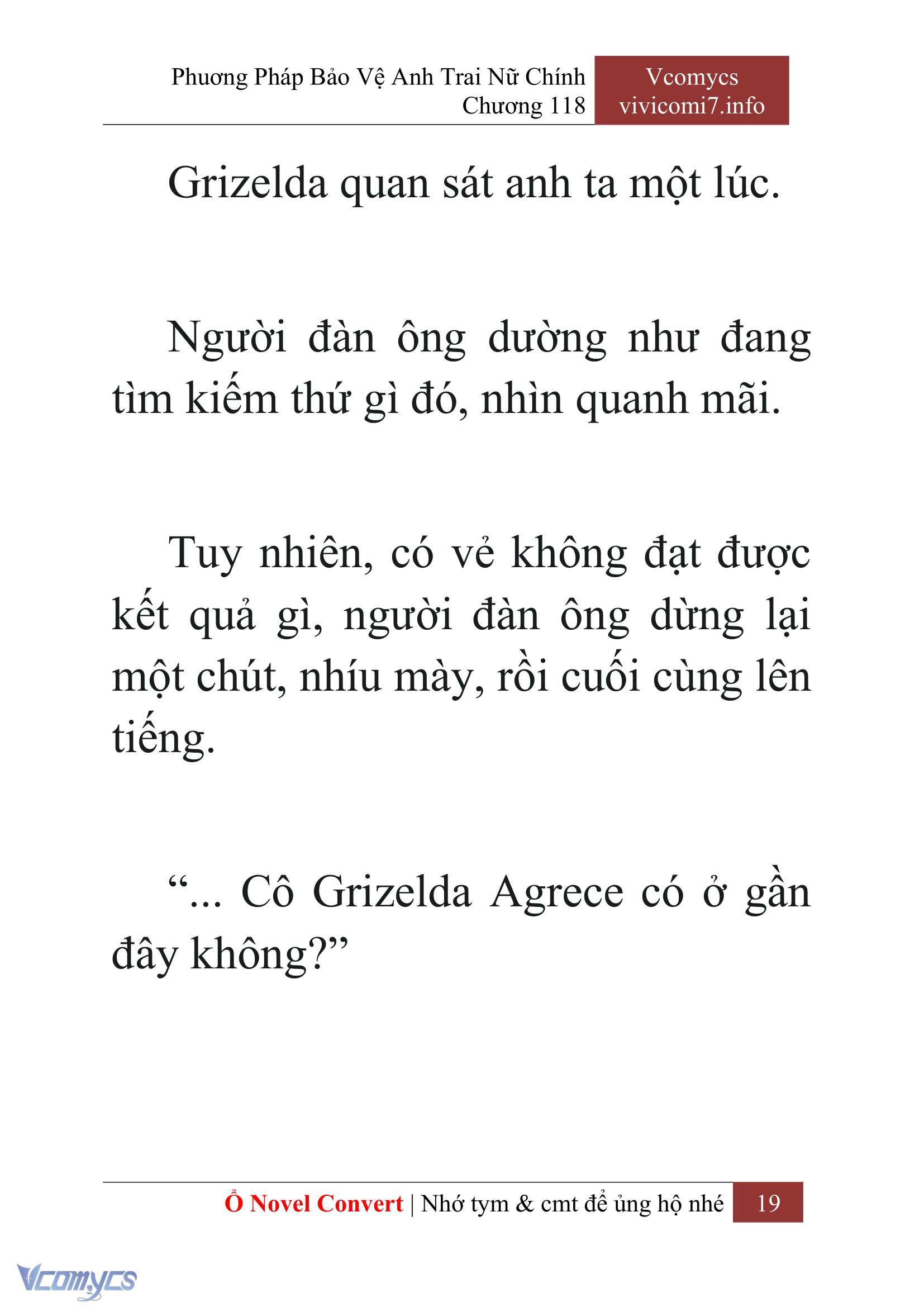 [Novel] Phương Pháp Bảo Vệ Anh Trai Nữ Chính Chap 118 - Trang 2