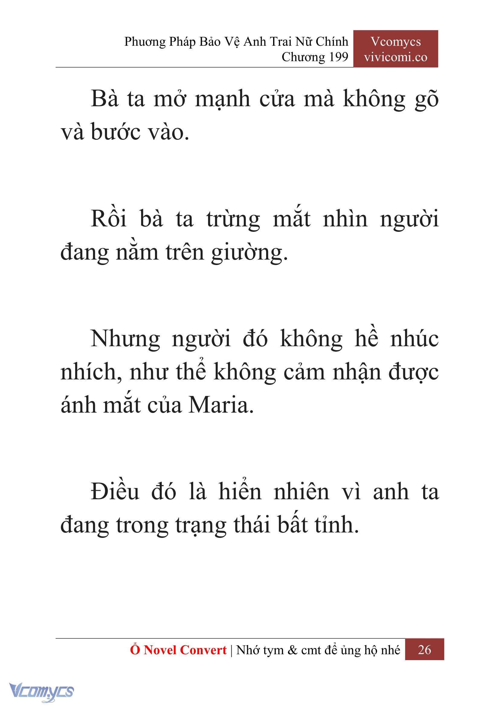 [Novel] Phương Pháp Bảo Vệ Anh Trai Nữ Chính Chap 199 - Trang 2
