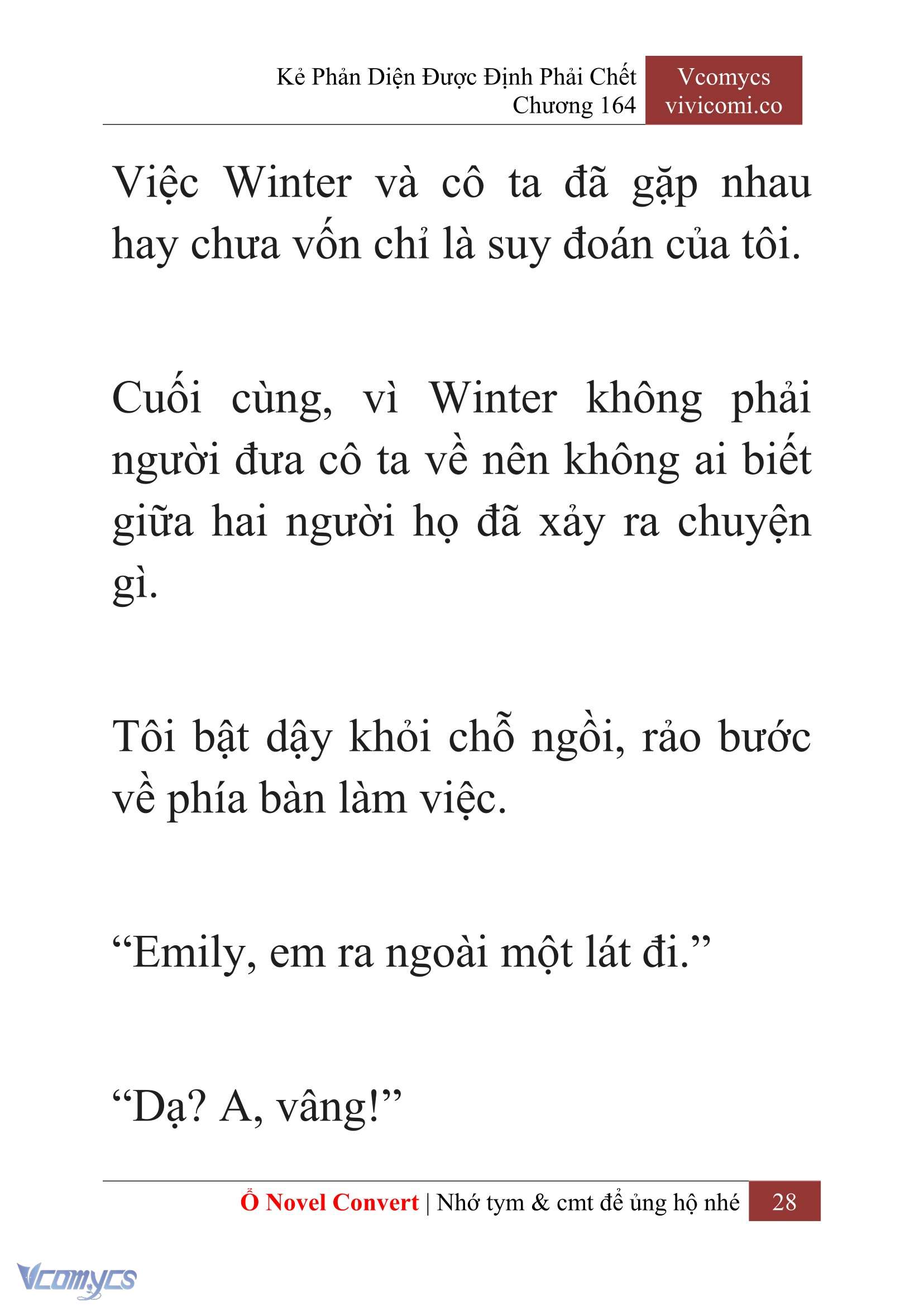 [Novel] Kẻ Phản Diện Được Định Phải Chết Chap 164 - Trang 2