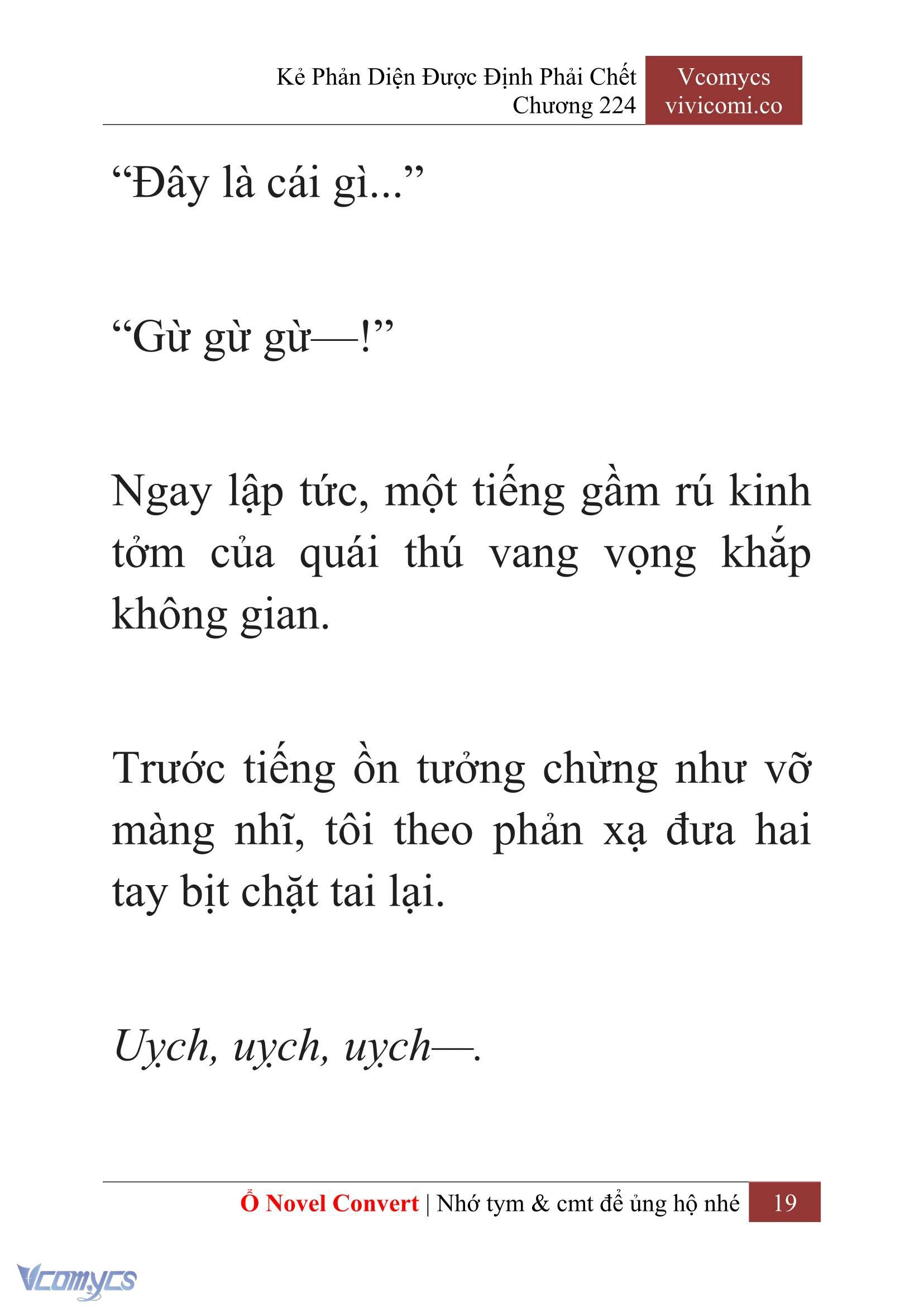 [Novel] Kẻ Phản Diện Được Định Phải Chết Chap 224 - Trang 2